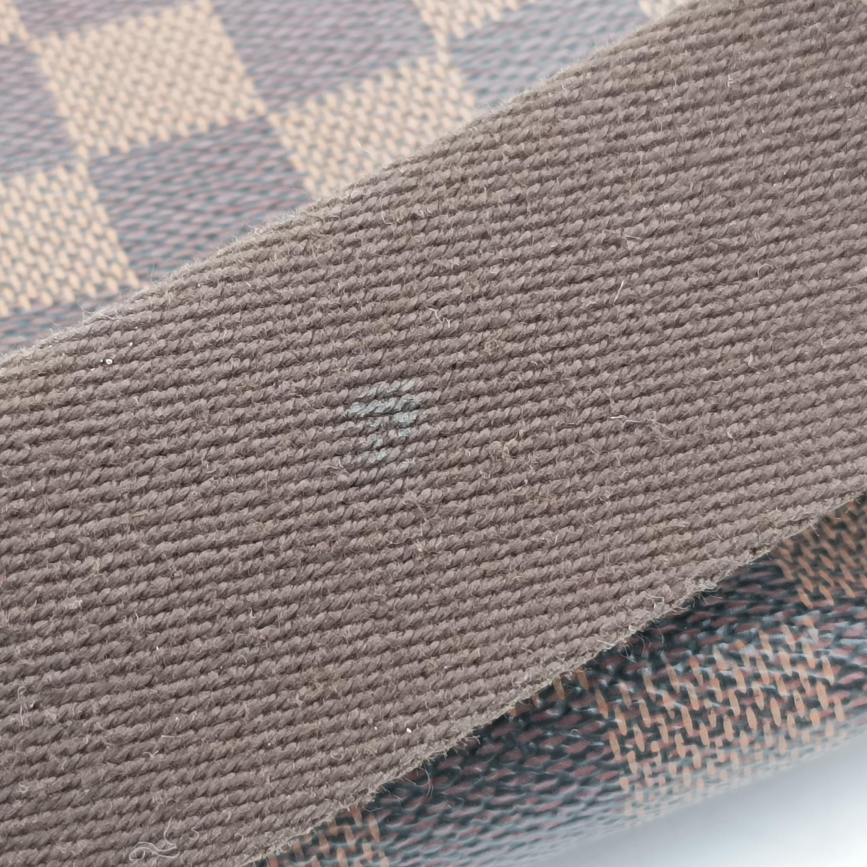 Secondhand Louis Vuitton BROOKLYN PM EBENE Damier Canvas N51210 shoulderbag | stylenewstar