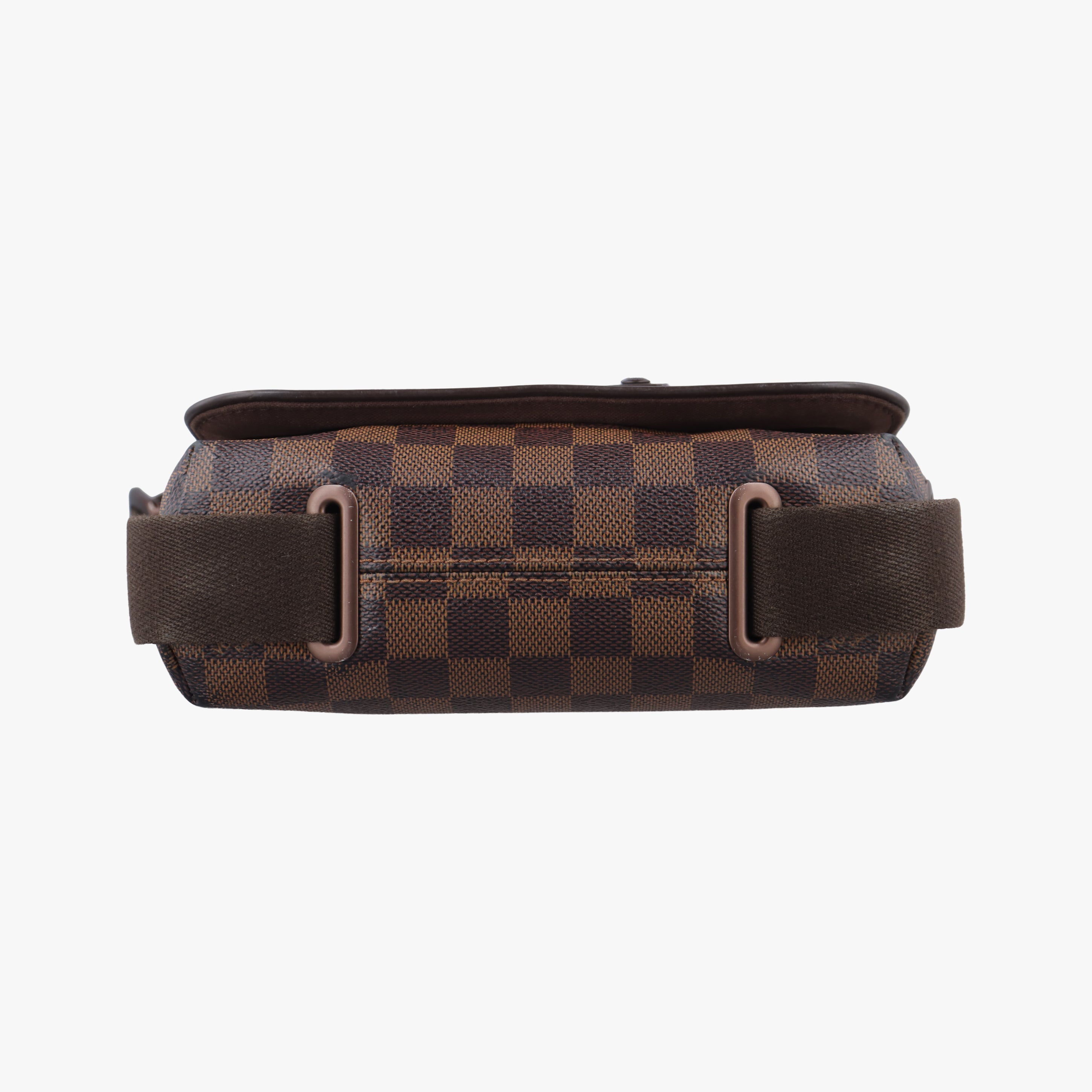 Secondhand Louis Vuitton BROOKLYN PM EBENE Damier Canvas N51210 shoulderbag | stylenewstar