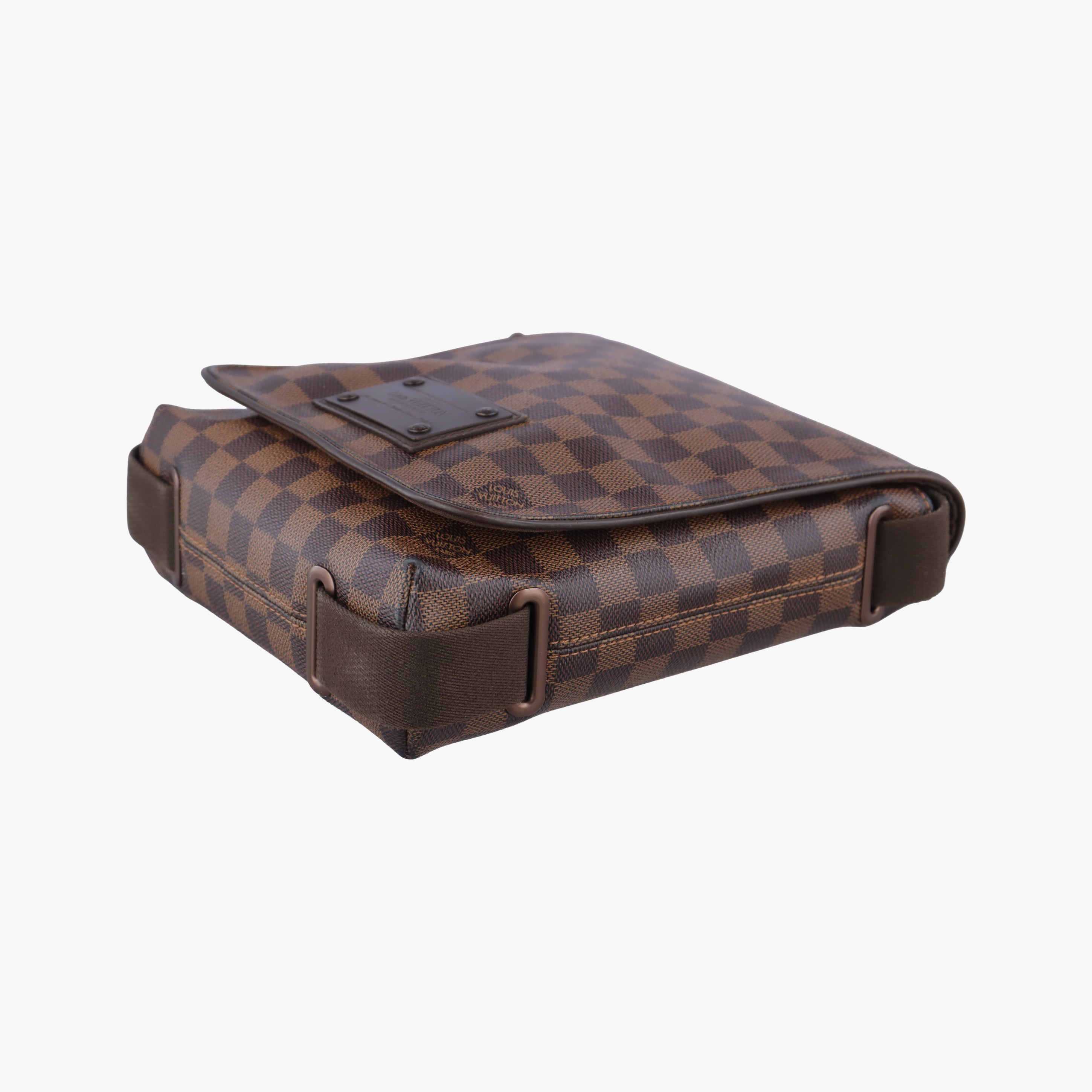 Secondhand Louis Vuitton BROOKLYN PM EBENE Damier Canvas N51210 shoulderbag | stylenewstar