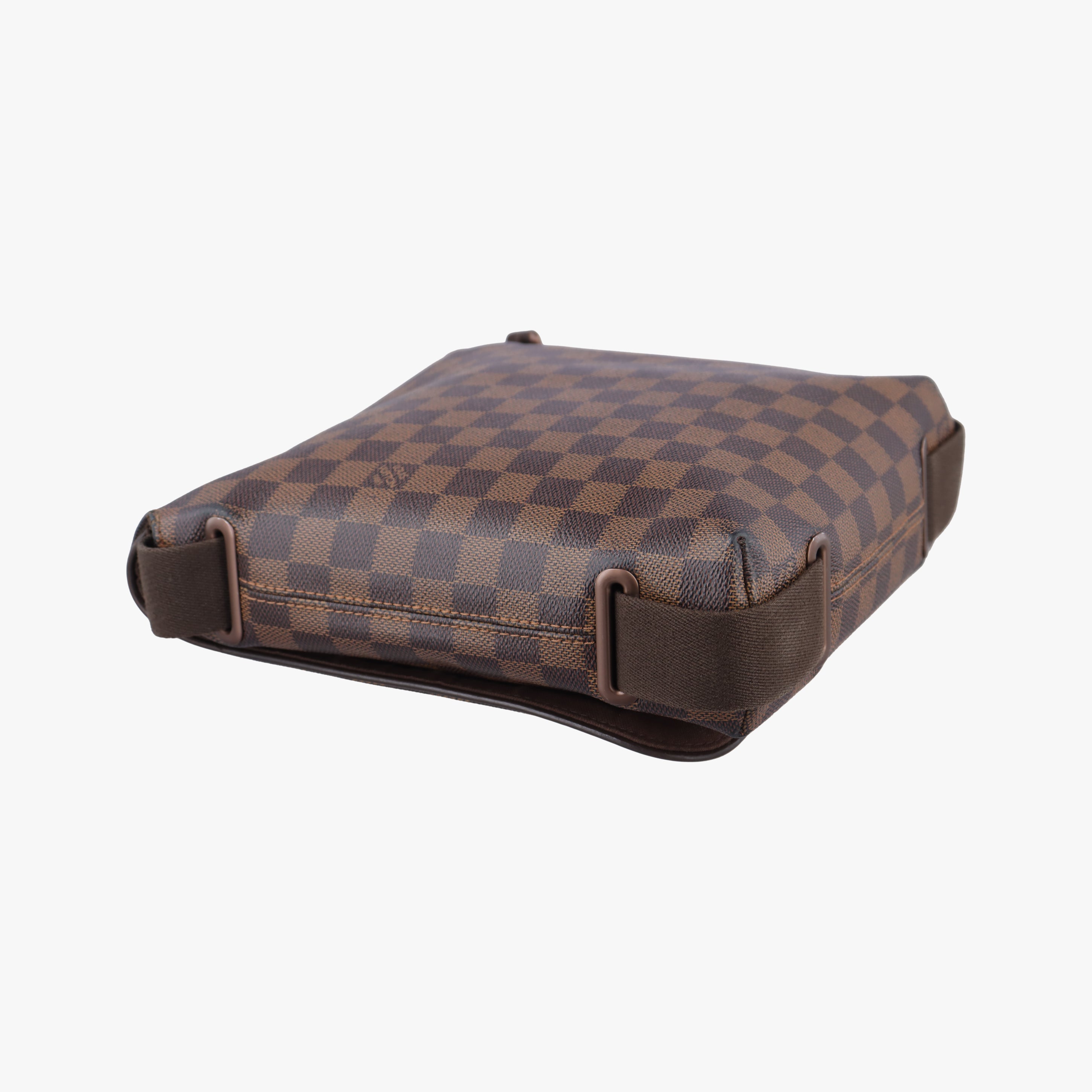 Secondhand Louis Vuitton BROOKLYN PM EBENE Damier Canvas N51210 shoulderbag | stylenewstar