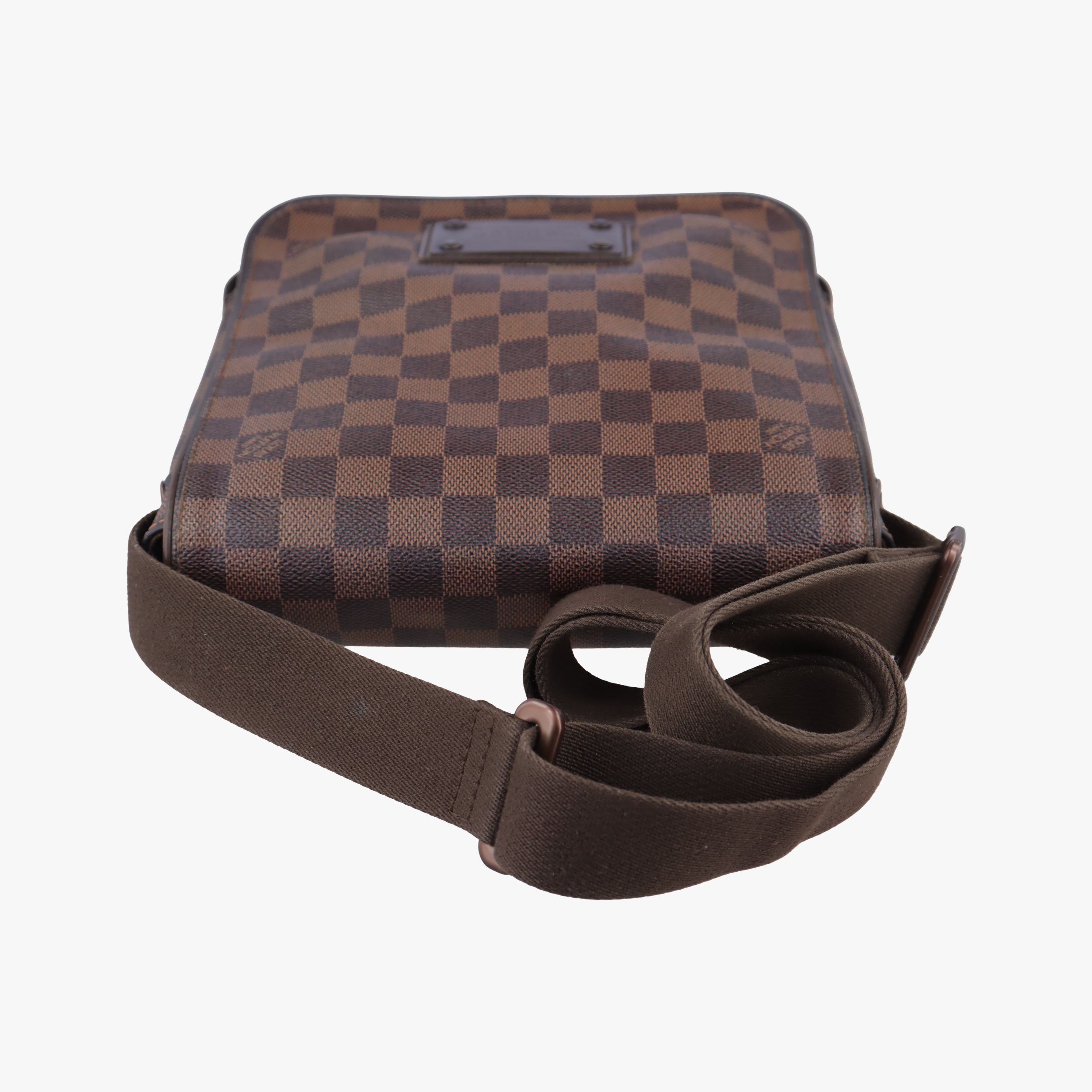 Secondhand Louis Vuitton BROOKLYN PM EBENE Damier Canvas N51210 shoulderbag | stylenewstar