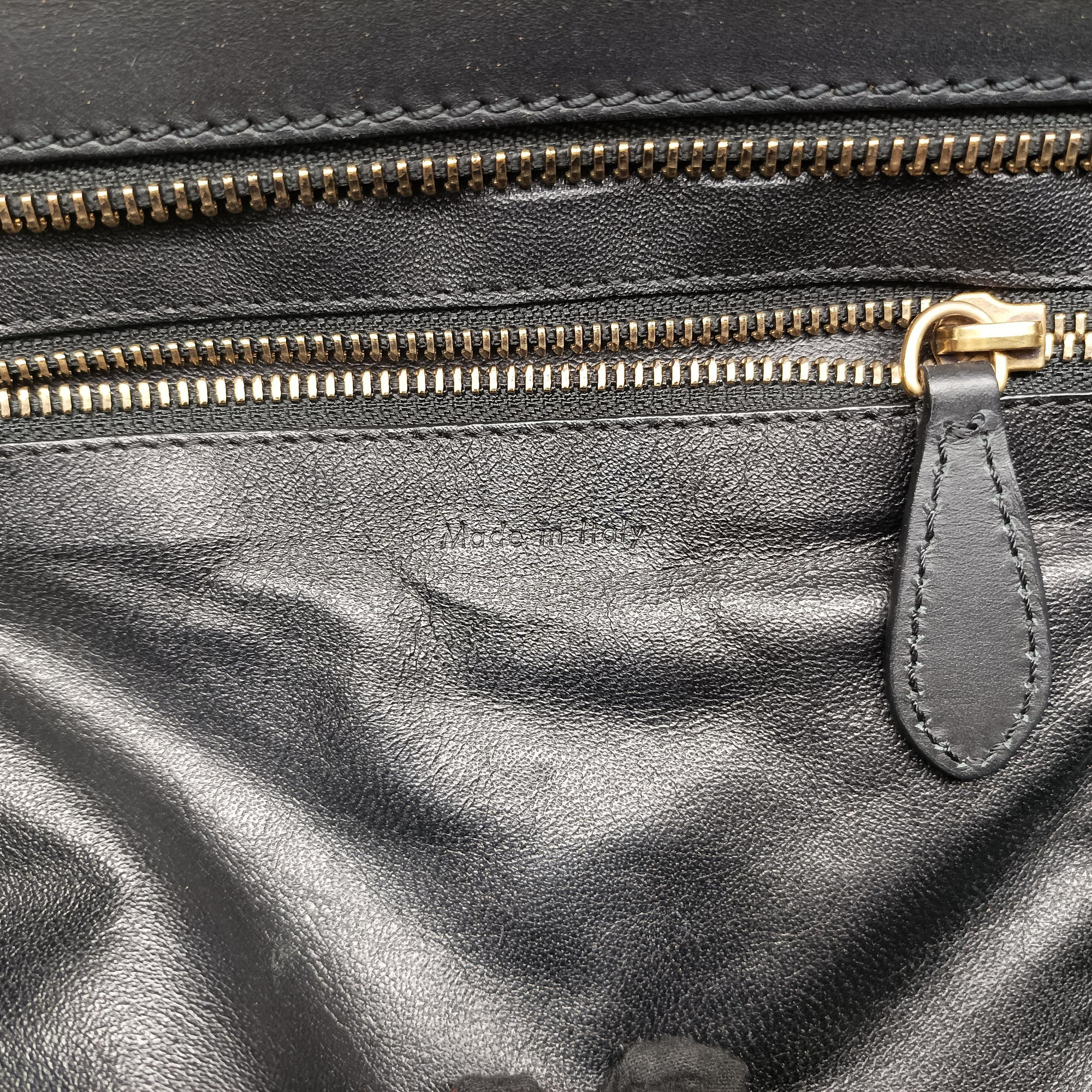 Secondhand Celine Luggage Mini Shopper Beige×white×black Leather  handbag | stylenewstar