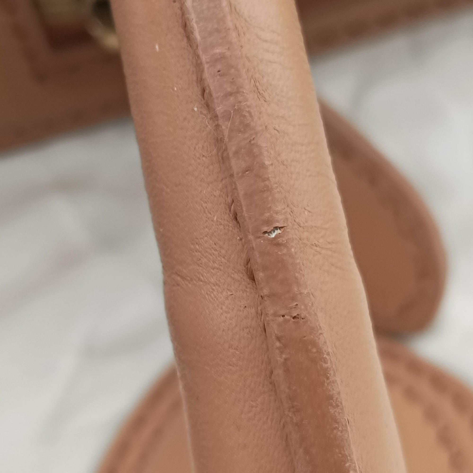 Secondhand Celine Luggage Mini Shopper Beige×white×black Leather  handbag | stylenewstar