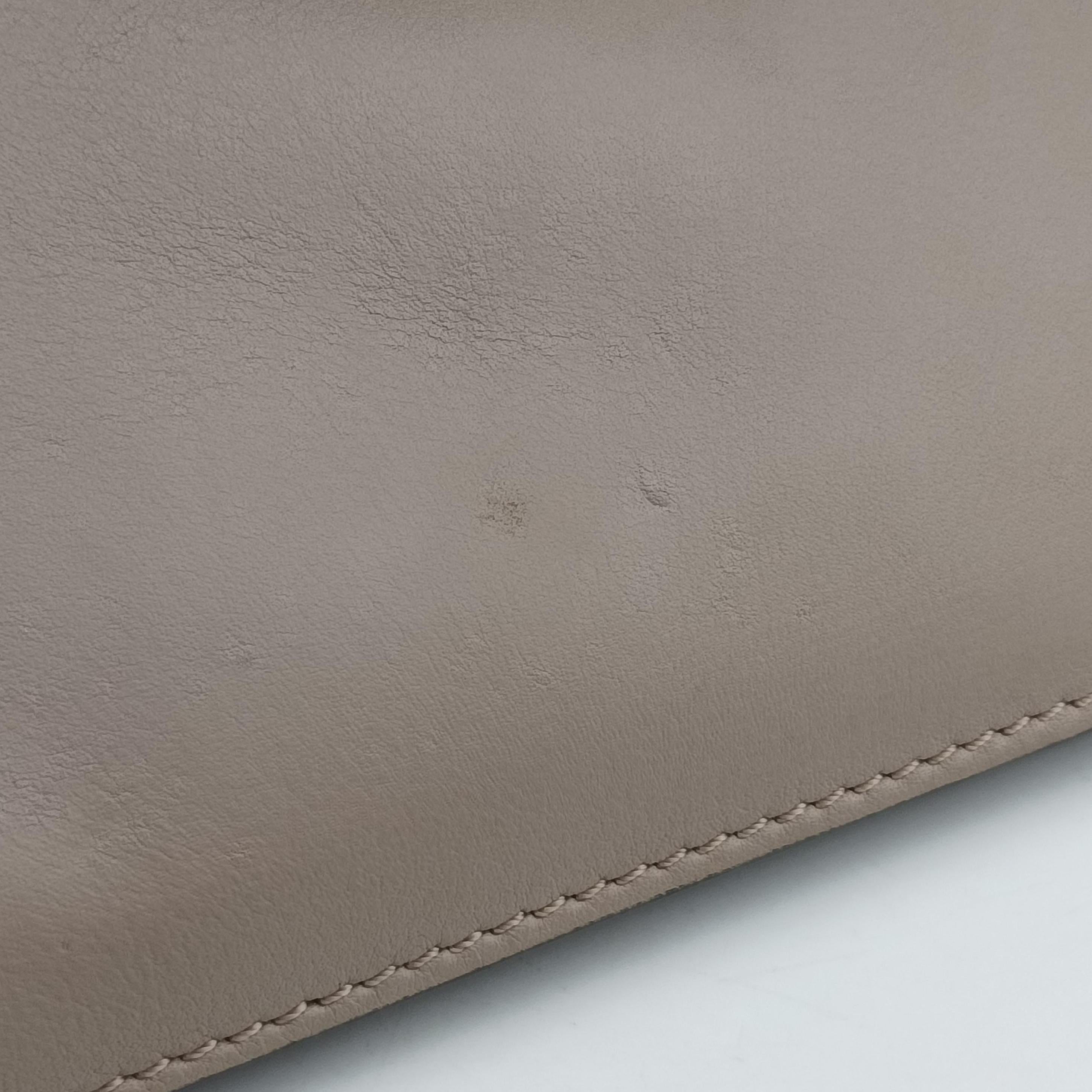 Pre-owned Chloe FAYE Grey Suede × leather  shoulderbag | stylenewstar