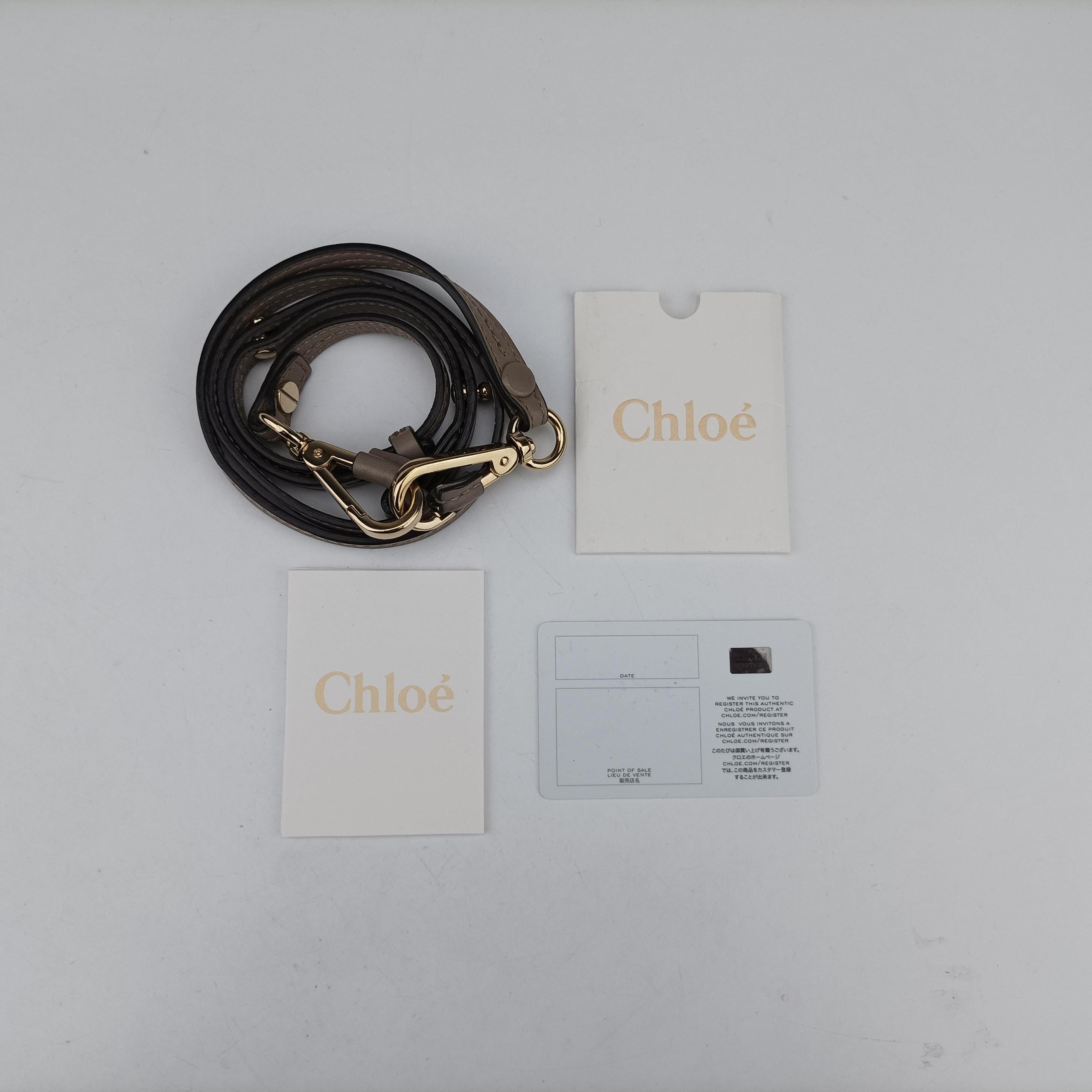 Pre-owned Chloe FAYE Grey Suede × leather  shoulderbag | stylenewstar