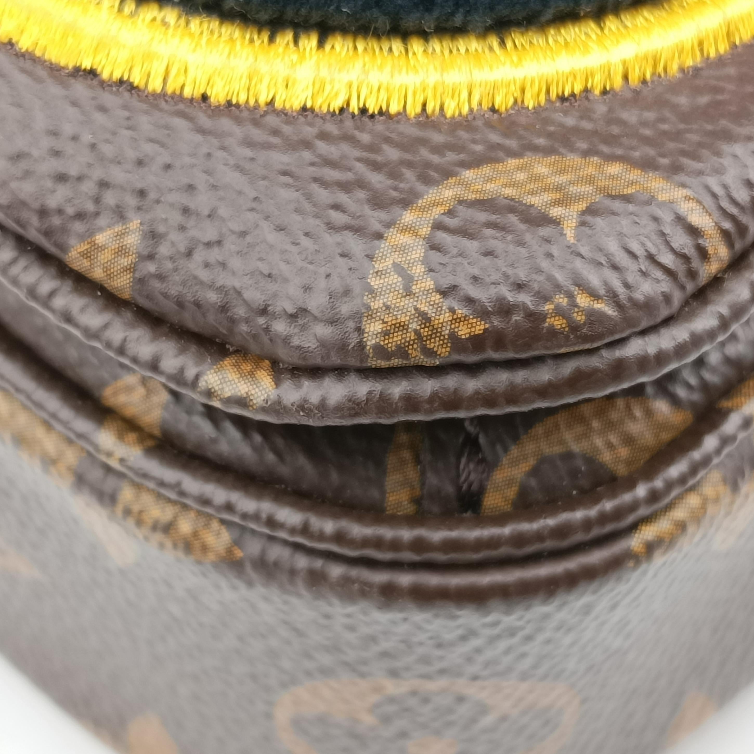 Pre-owned Louis Vuitton Pochette MeTIS MM Brown×multicolor Monogram Patches M43991 shoulderbag | stylenewstar