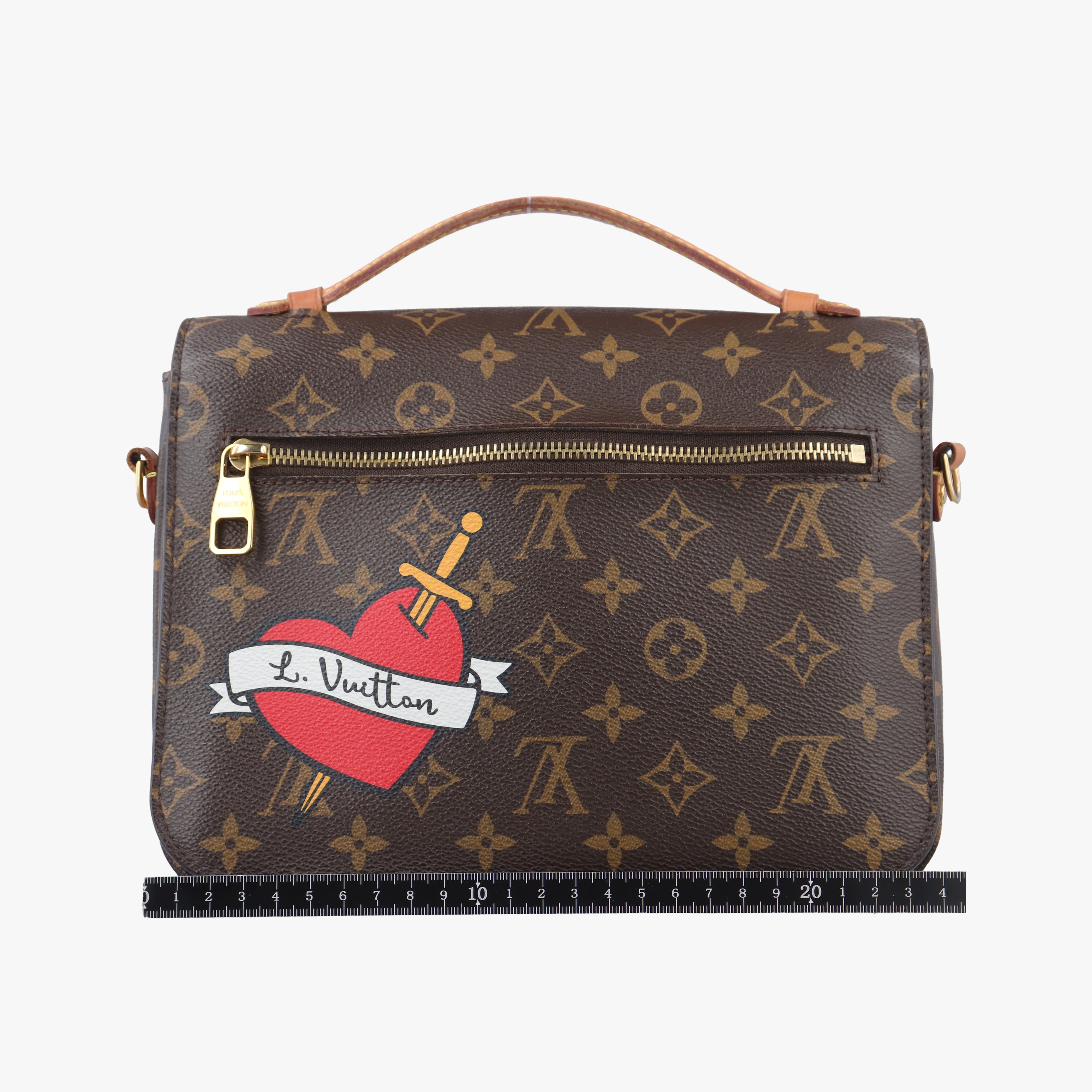 Pre-owned Louis Vuitton Pochette MeTIS MM Brown×multicolor Monogram Patches M43991 shoulderbag | stylenewstar
