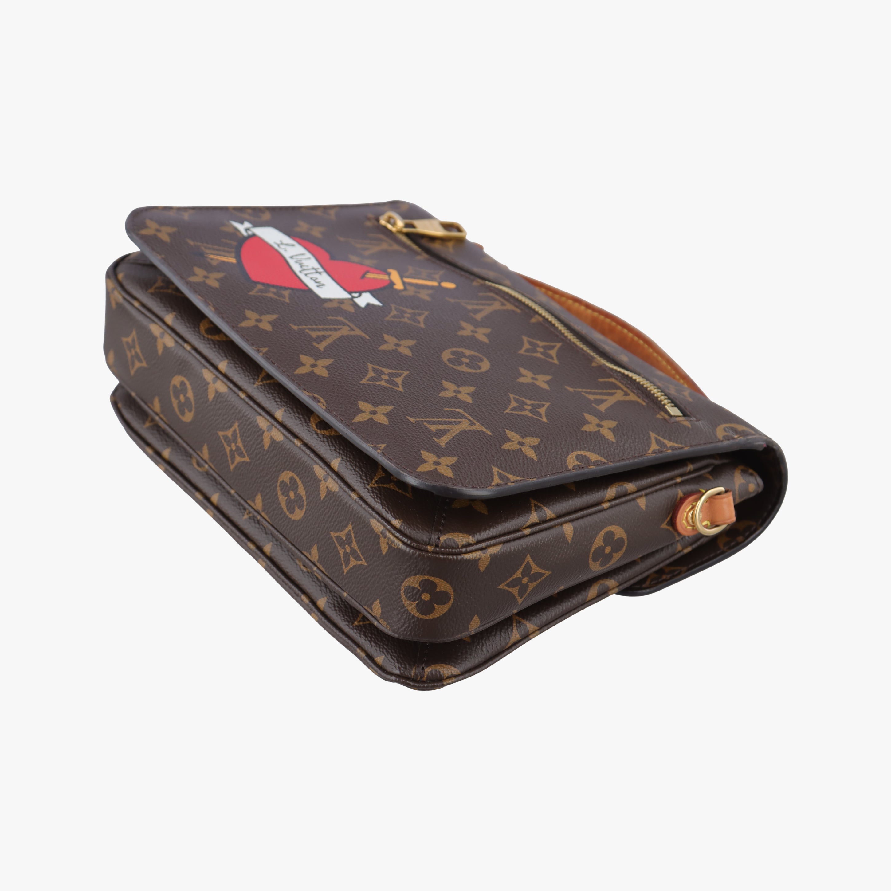 Pre-owned Louis Vuitton Pochette MeTIS MM Brown×multicolor Monogram Patches M43991 shoulderbag | stylenewstar