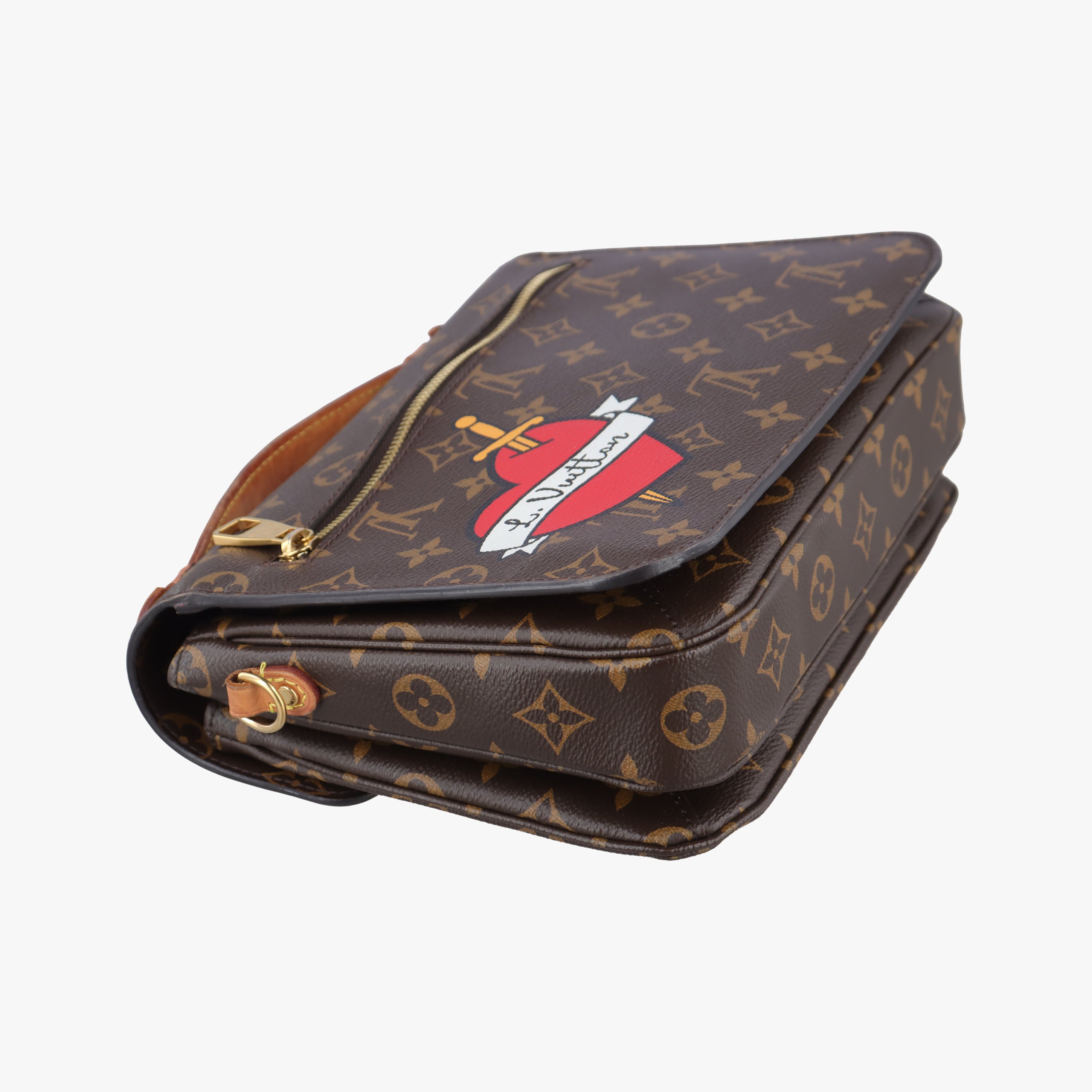 Pre-owned Louis Vuitton Pochette MeTIS MM Brown×multicolor Monogram Patches M43991 shoulderbag | stylenewstar