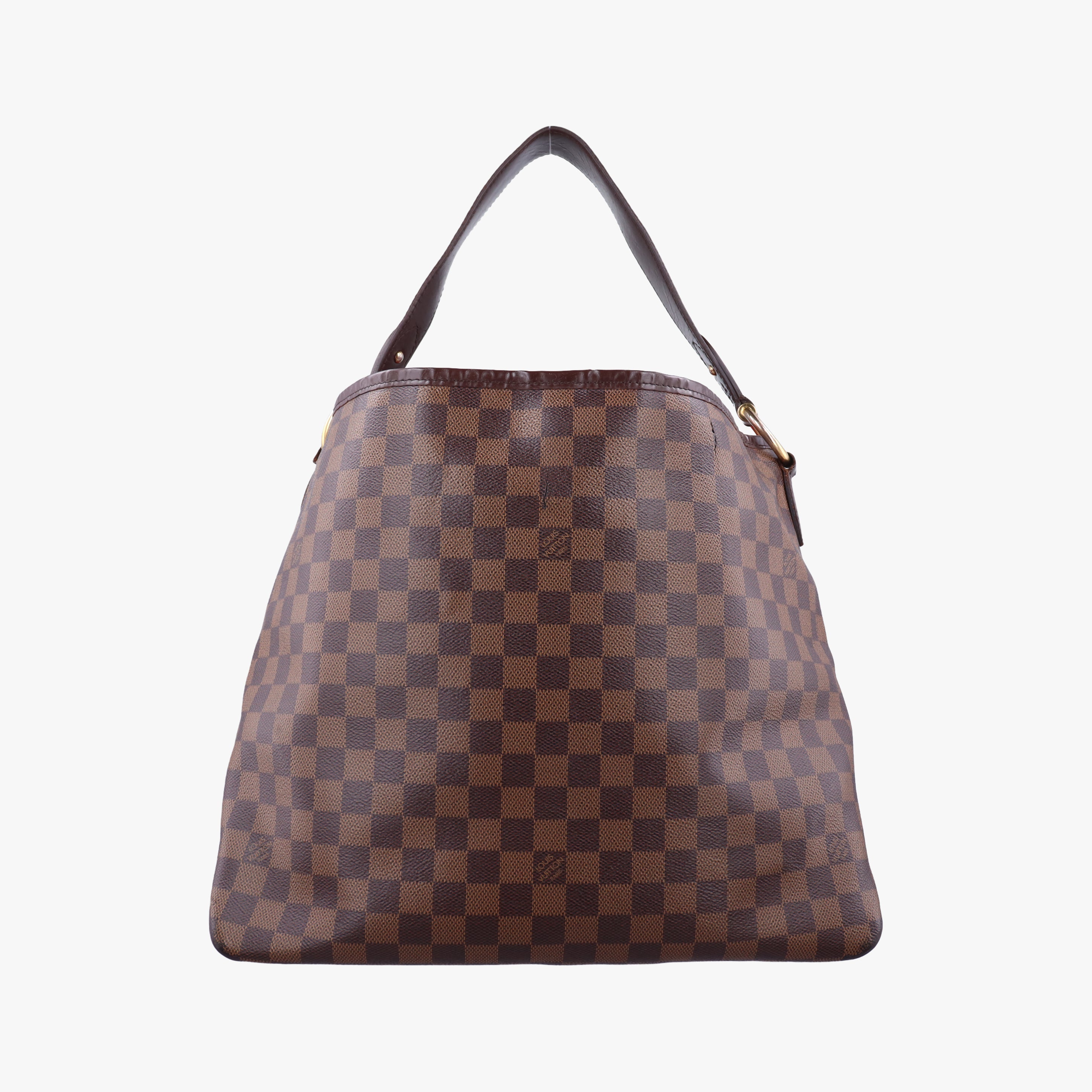 Pre-owned Louis Vuitton Delightful PM EBENE Damier Canvas N41459 handbag | stylenewstar