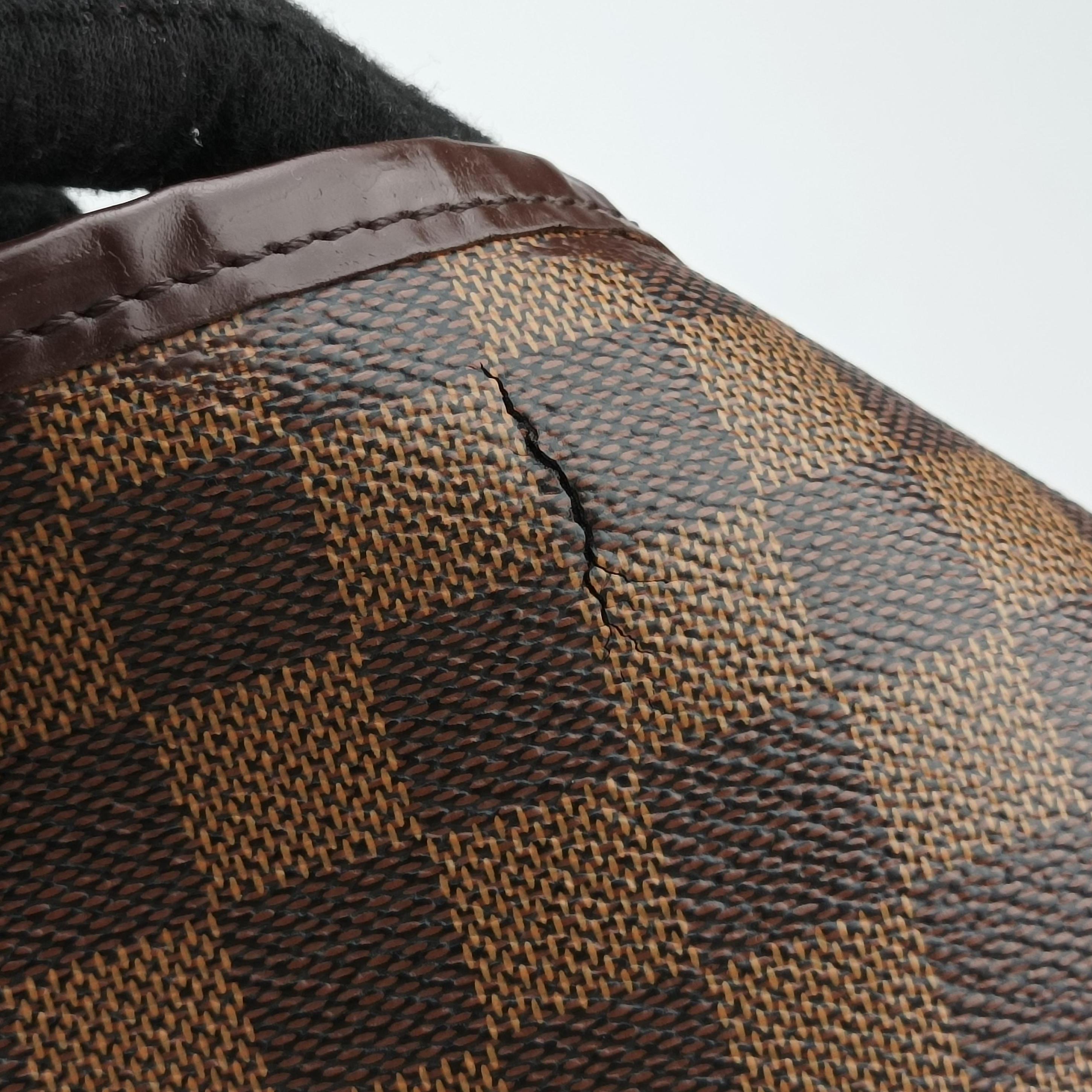 Pre-owned Louis Vuitton Delightful PM EBENE Damier Canvas N41459 handbag | stylenewstar