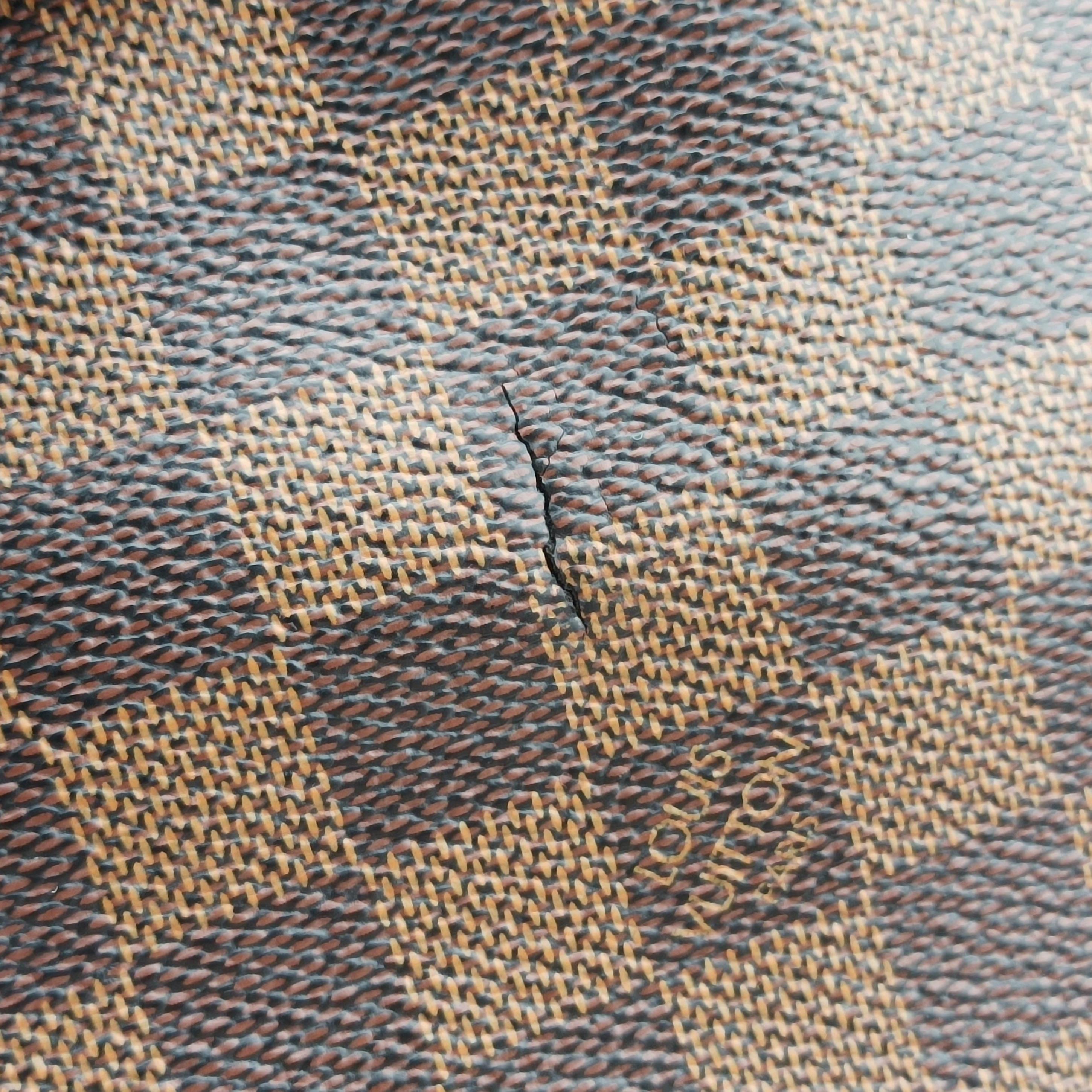 Pre-owned Louis Vuitton Delightful PM EBENE Damier Canvas N41459 handbag | stylenewstar