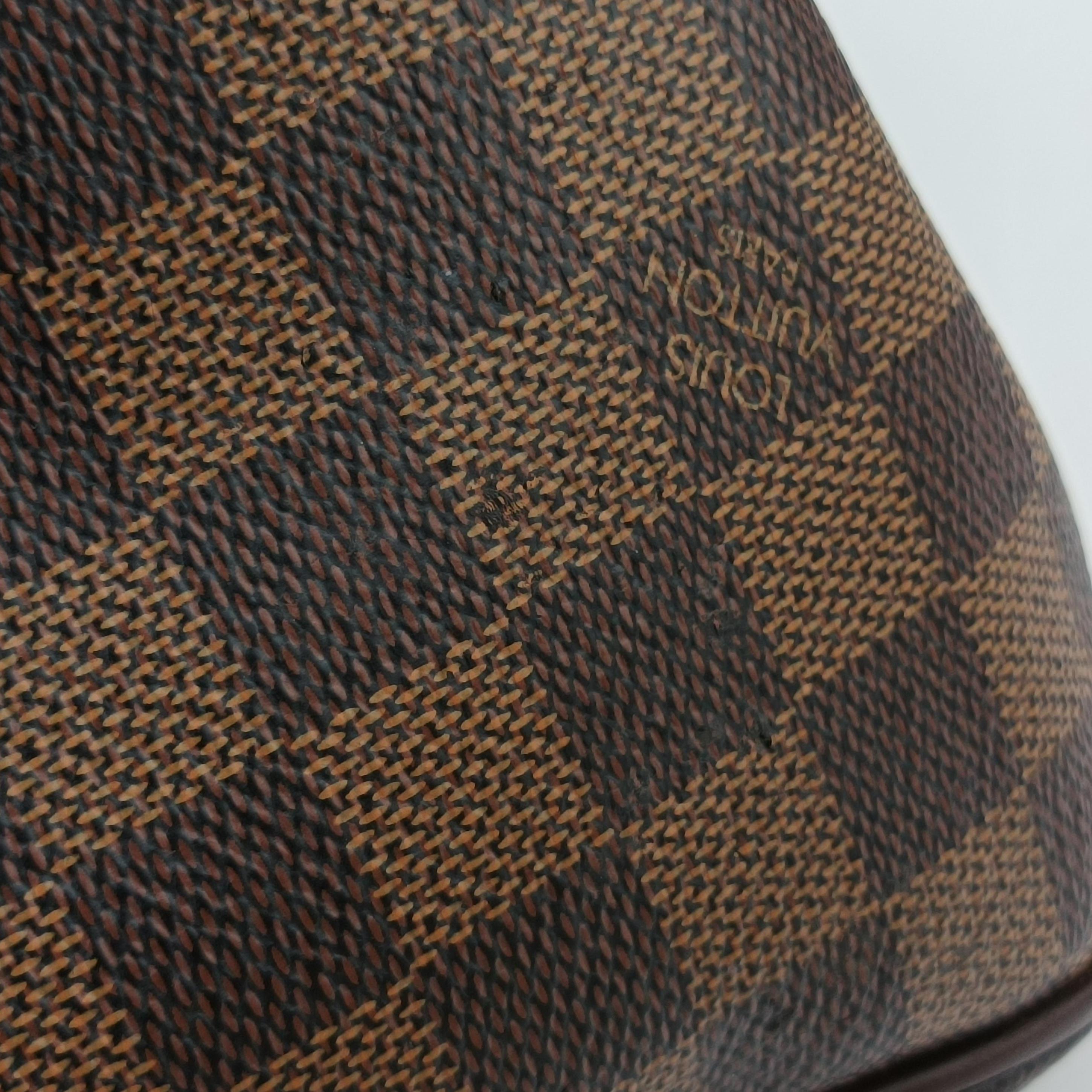 Pre-owned Louis Vuitton Delightful PM EBENE Damier Canvas N41459 handbag | stylenewstar