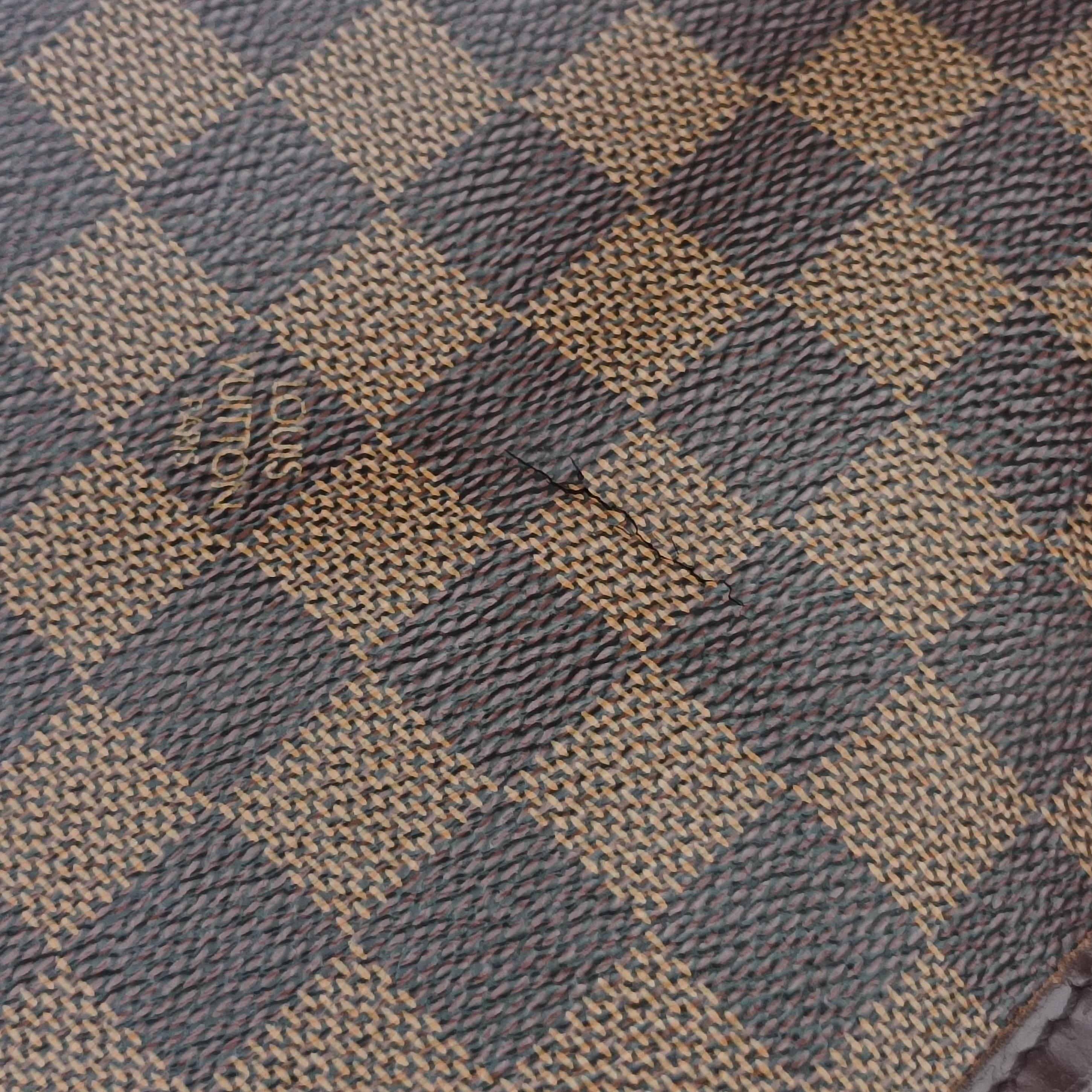 Pre-owned Louis Vuitton Delightful PM EBENE Damier Canvas N41459 handbag | stylenewstar
