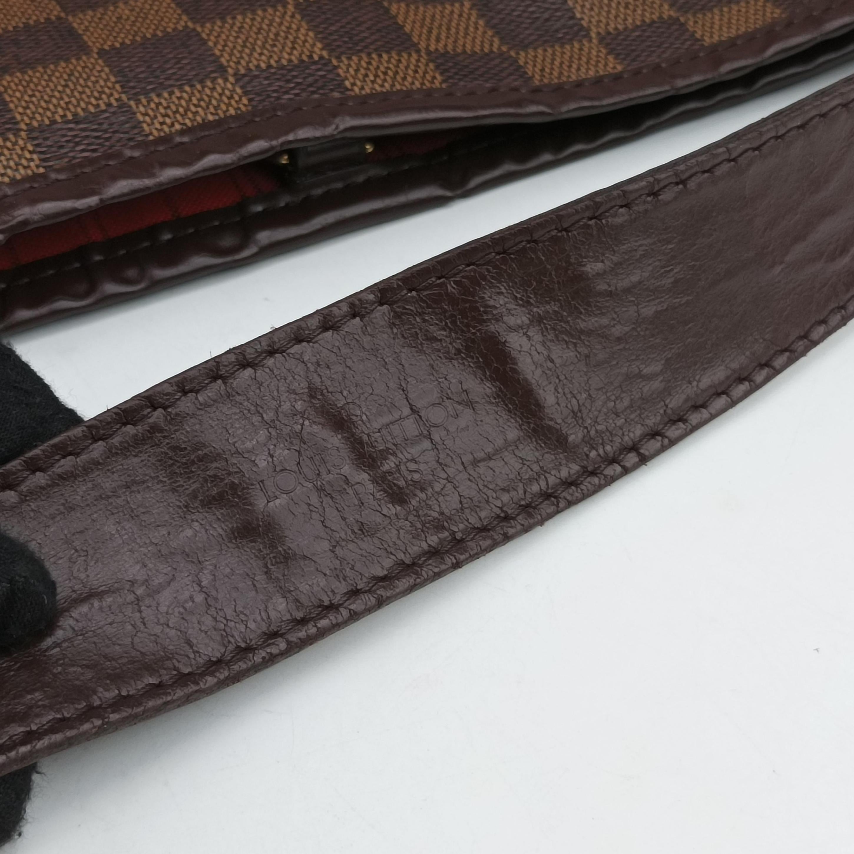 Pre-owned Louis Vuitton Delightful PM EBENE Damier Canvas N41459 handbag | stylenewstar