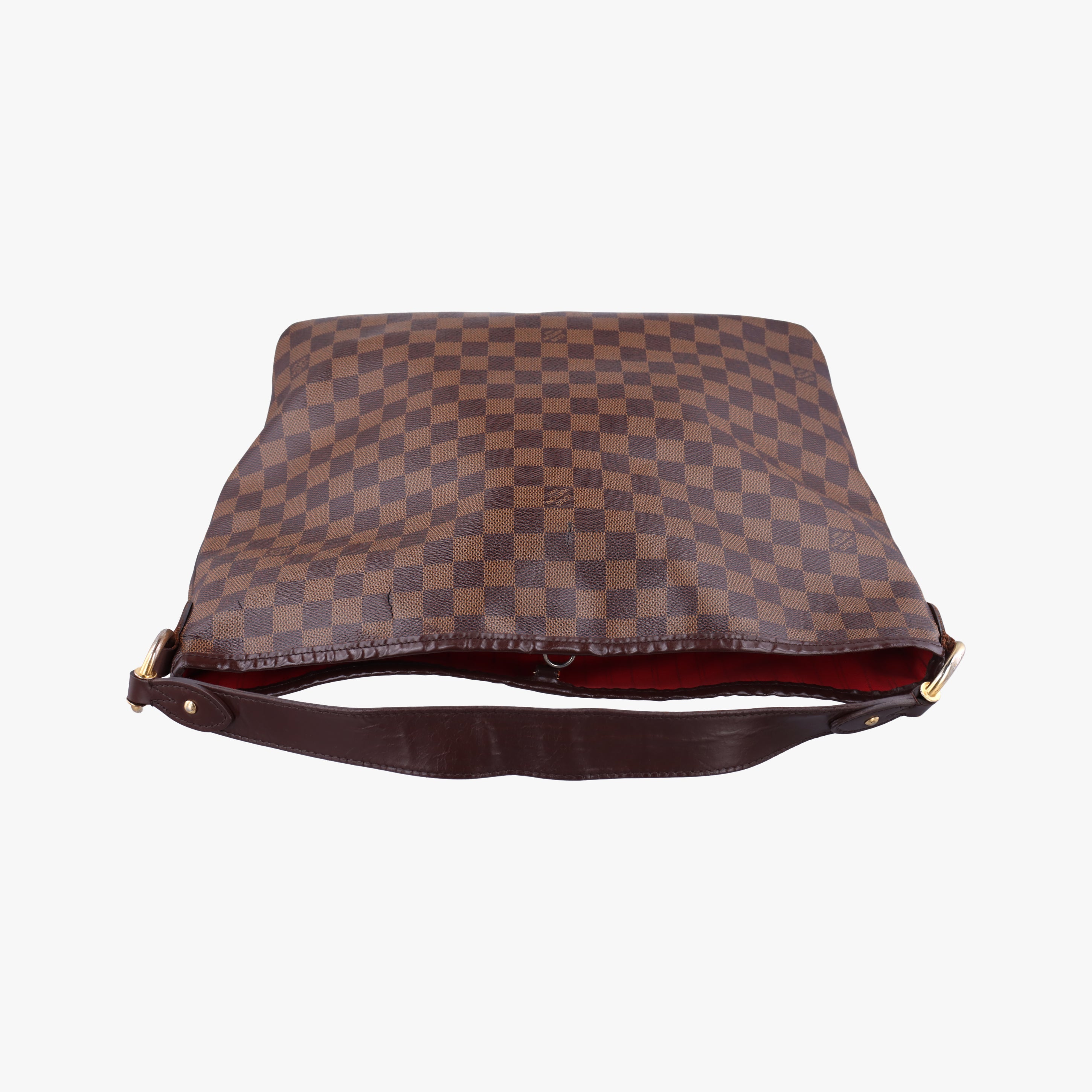 Pre-owned Louis Vuitton Delightful PM EBENE Damier Canvas N41459 handbag | stylenewstar