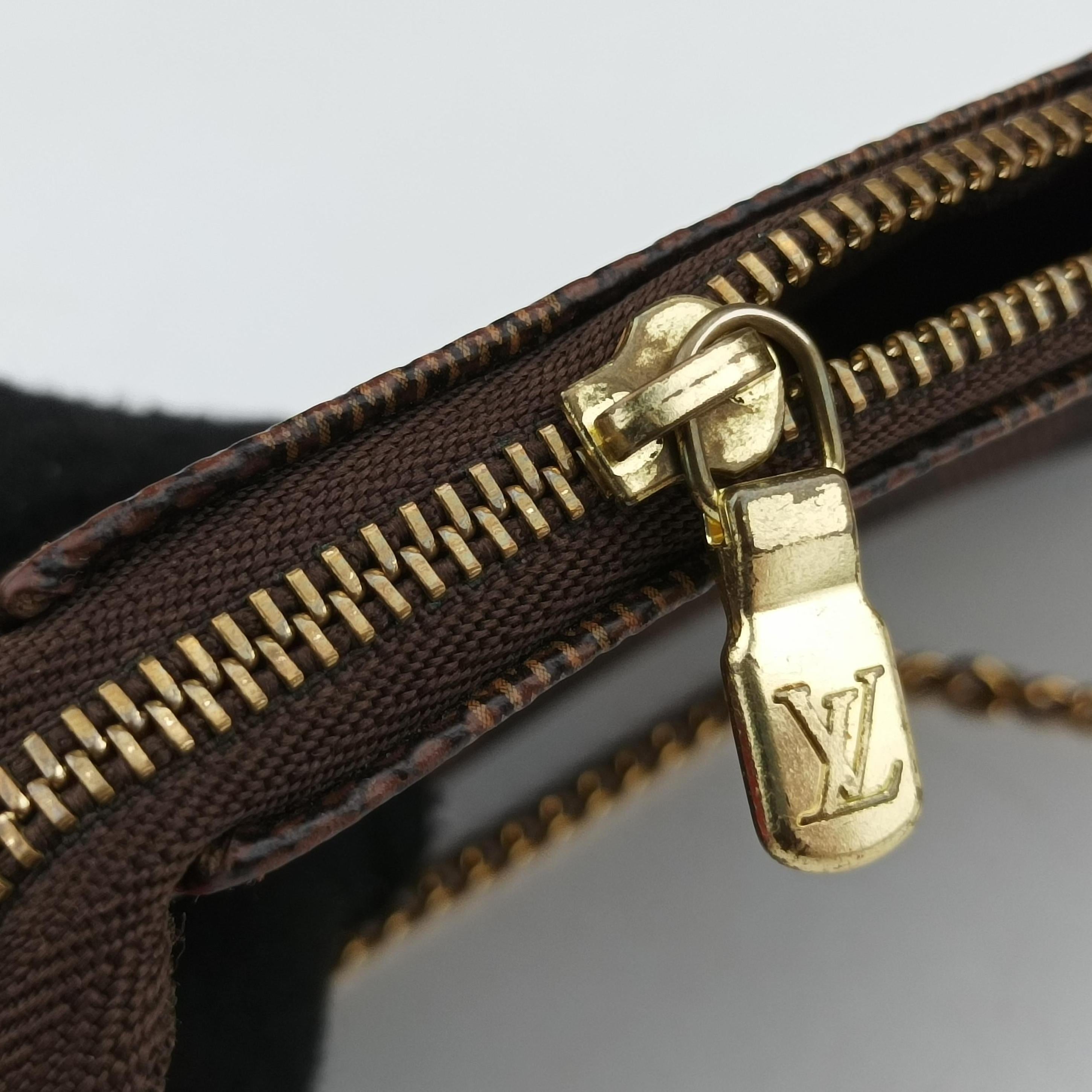 Vintage Louis Vuitton Pouch Monogram Mini Pochette Accessoires Atlantic Cruise brown×multicolor Monogram Canvas M62141 handbag | stylenewstar