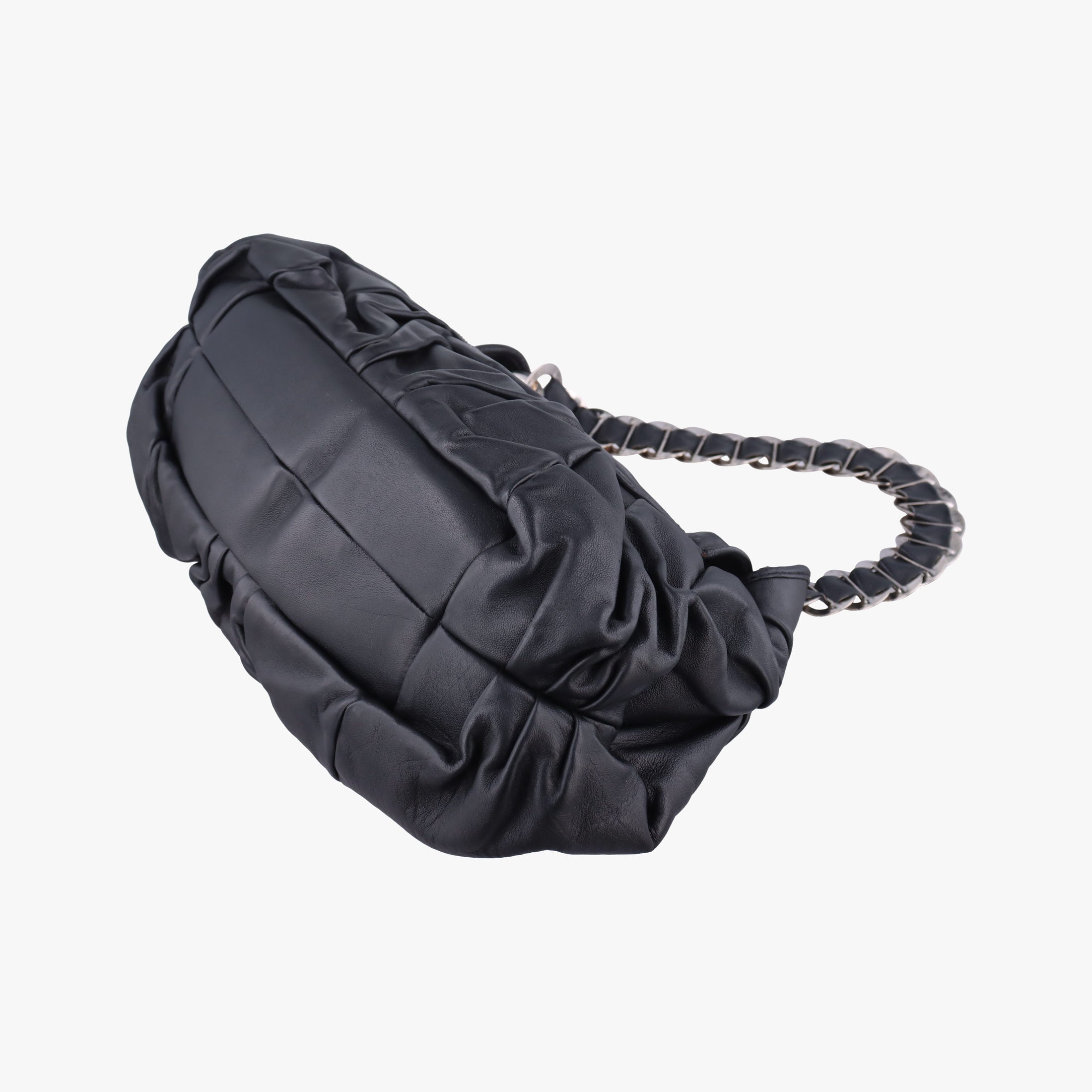 Pre-owned Christian Dior Jazz Club Black leather  shoulderbag | stylenewstar