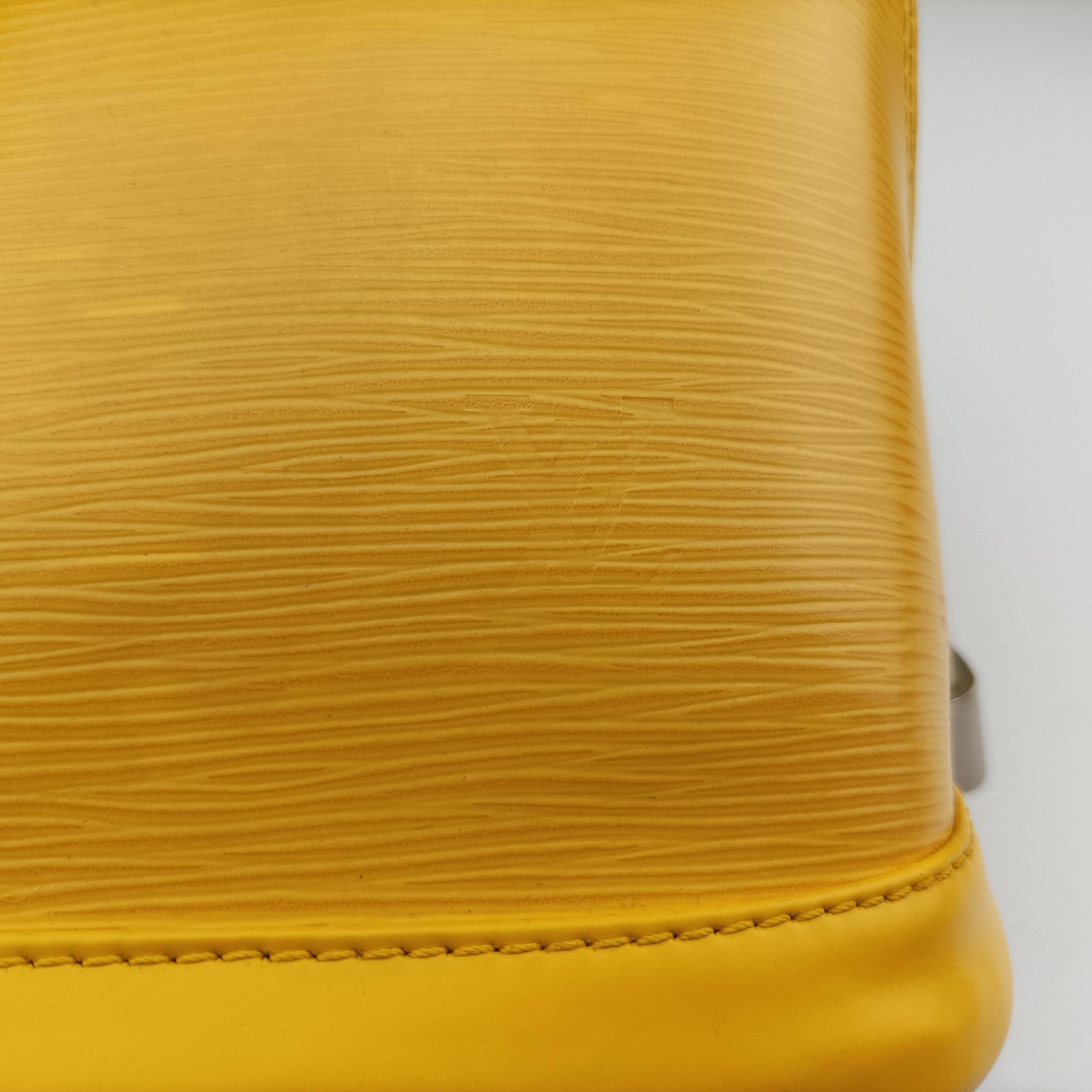 Pre-owned Louis Vuitton Alma PM MIMOSA EPI M40951 handbag | stylenewstar