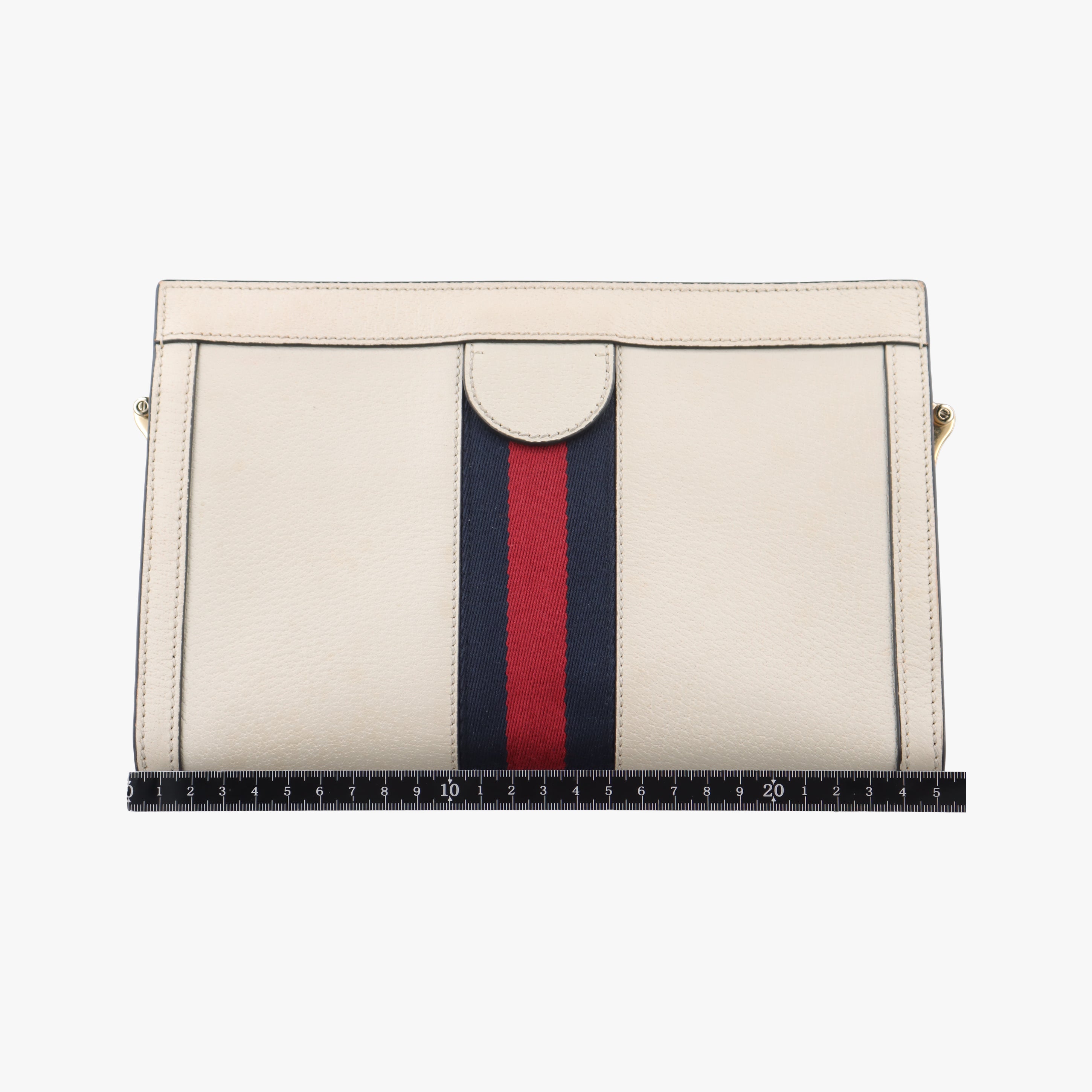 Secondhand Gucci Ophidia White Leather 503877 shoulderbag | stylenewstar