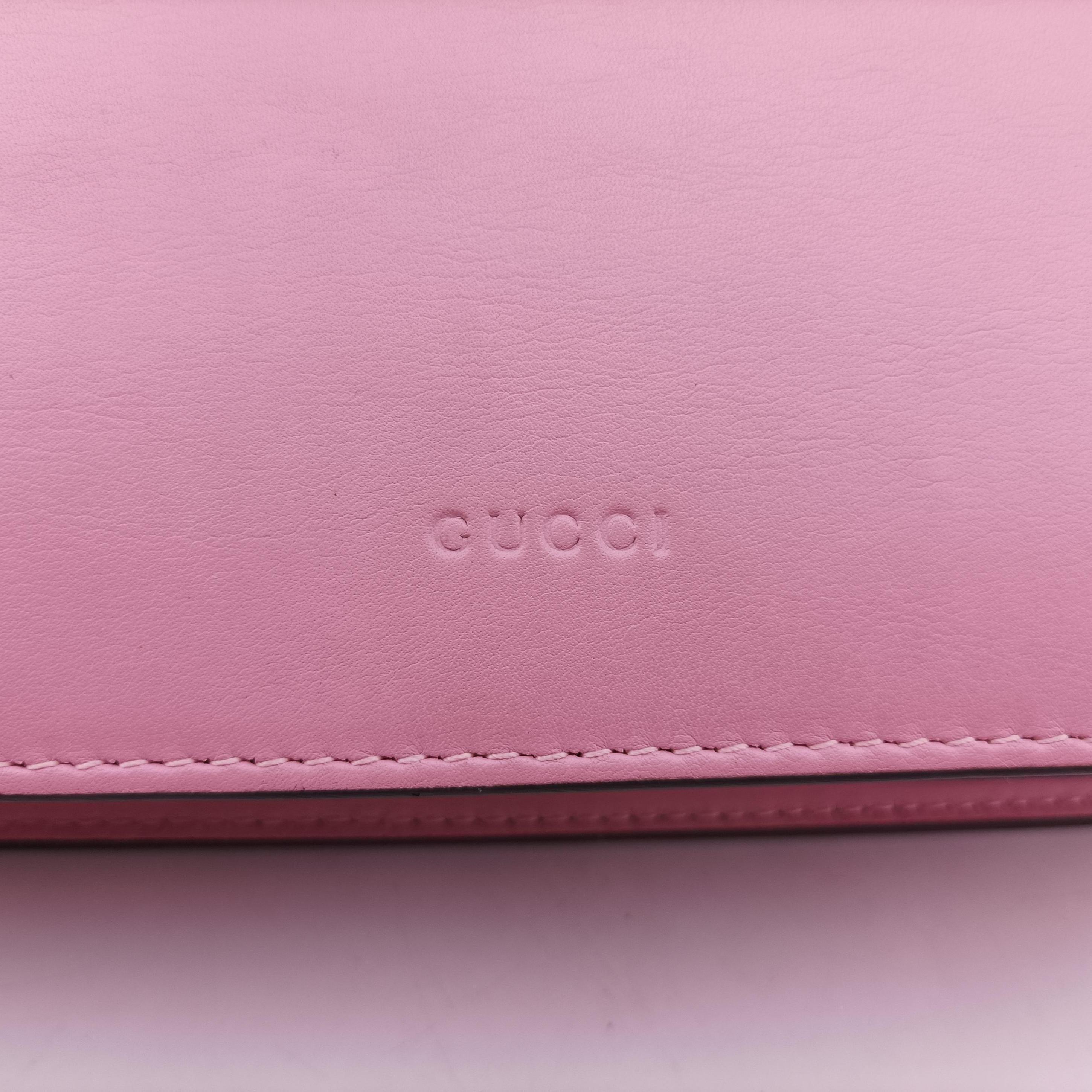Vintage Gucci Dionysus Pink×navy×red Leather 448075 shoulderbag | stylenewstar