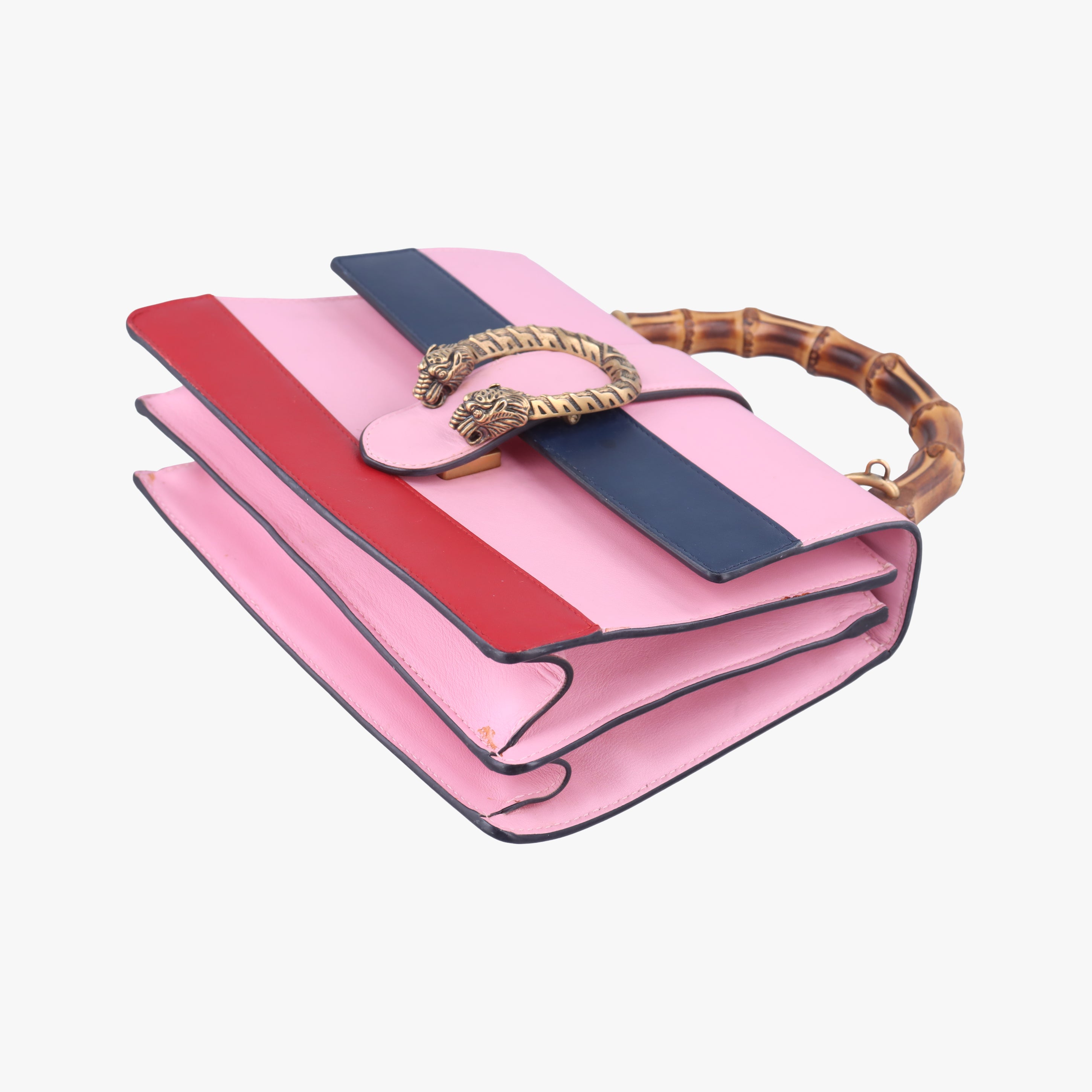 Vintage Gucci Dionysus Pink×navy×red Leather 448075 shoulderbag | stylenewstar