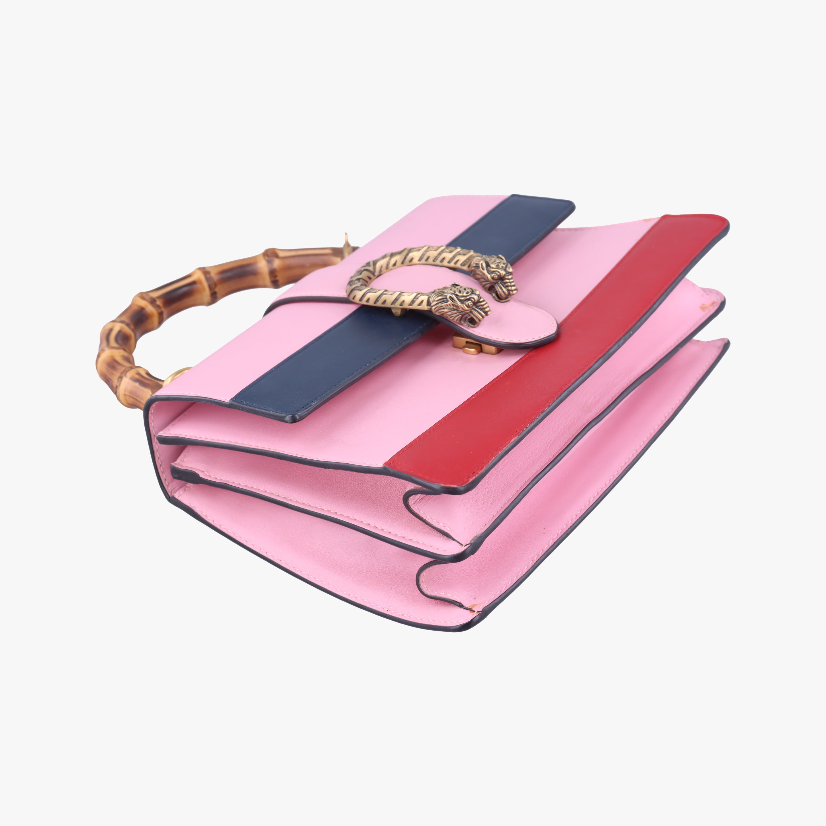 Vintage Gucci Dionysus Pink×navy×red Leather 448075 shoulderbag | stylenewstar