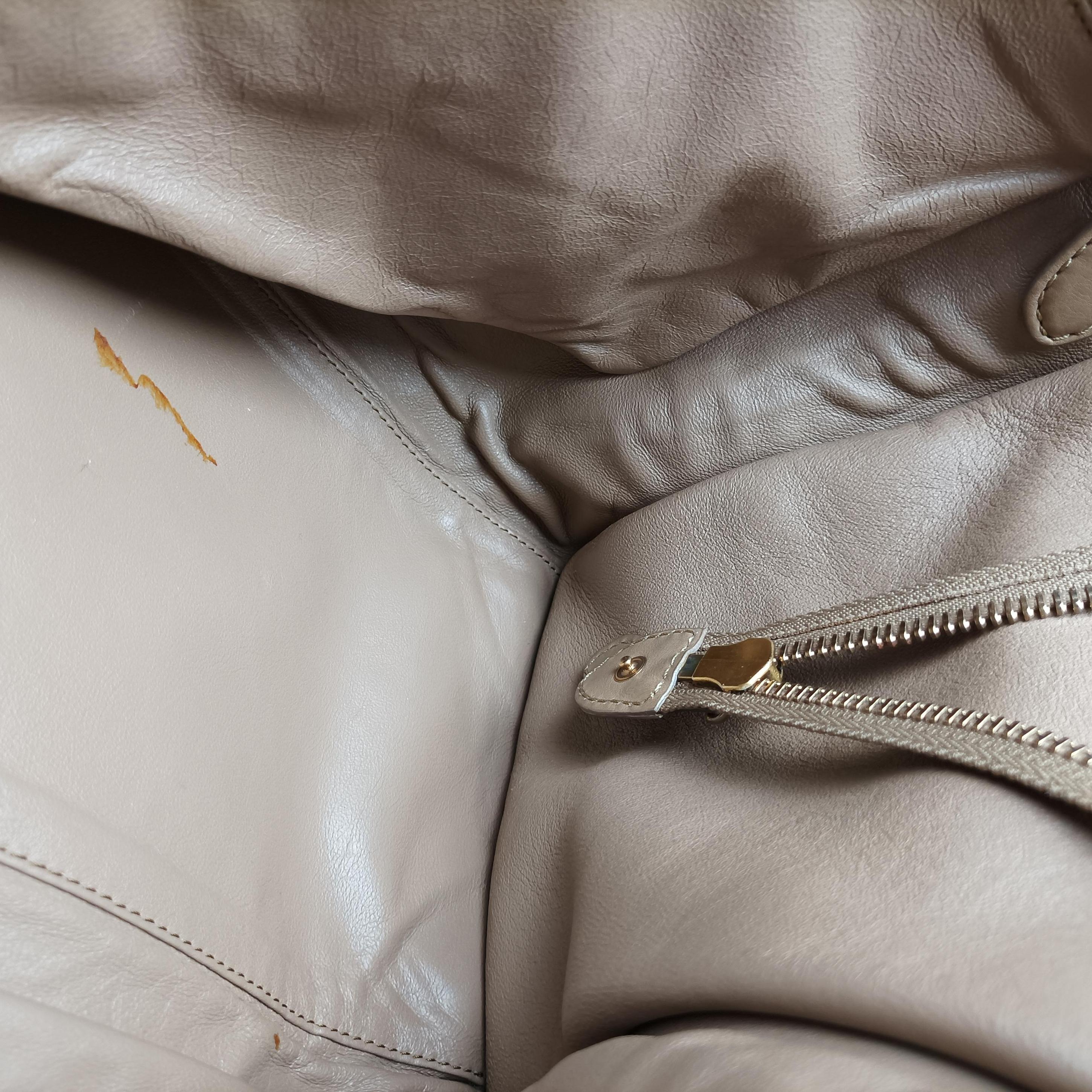 Secondhand Celine luggage mini shopper Beige Leather  handbag | stylenewstar