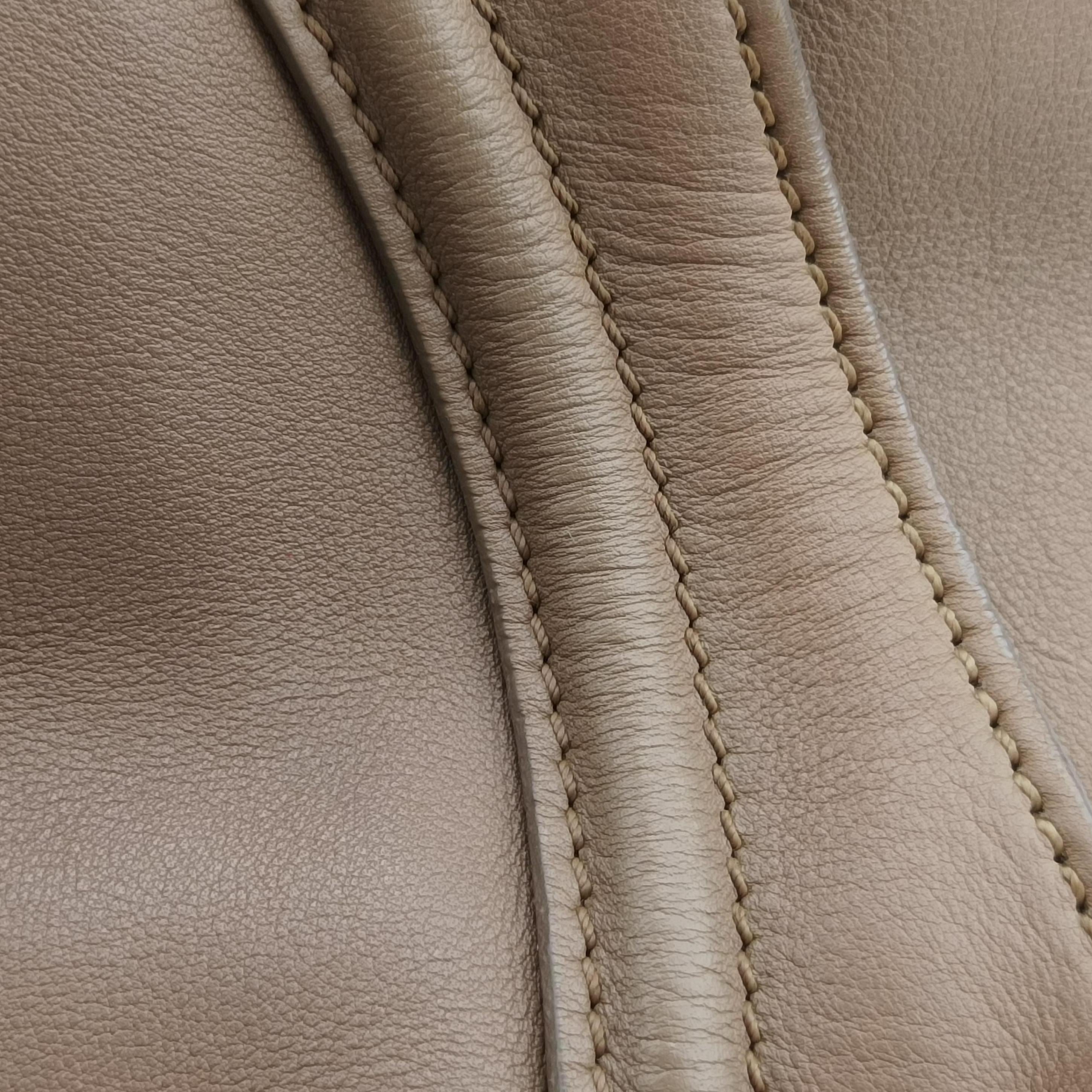 Secondhand Celine luggage mini shopper Beige Leather  handbag | stylenewstar