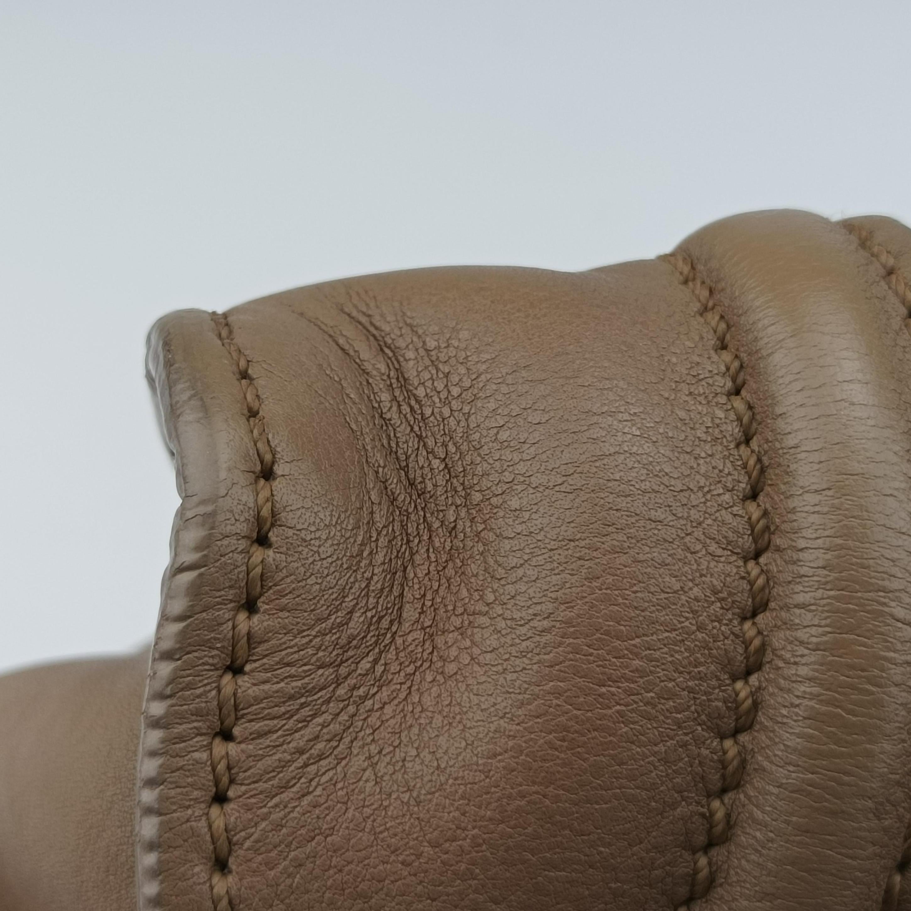 Secondhand Celine luggage mini shopper Beige Leather  handbag | stylenewstar