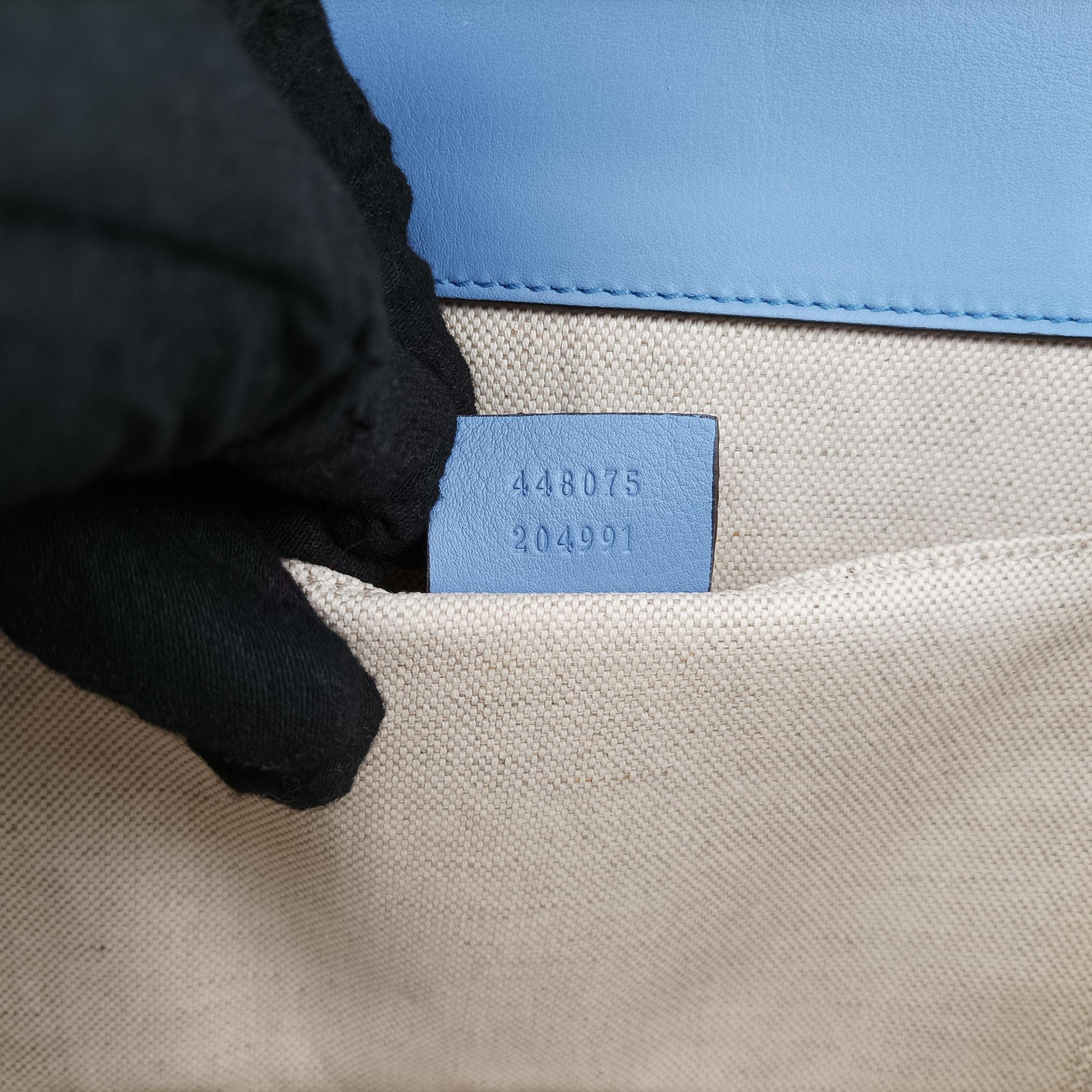 Pre-owned Gucci Dionysus Blue×multi Leather 448075 shoulderbag | stylenewstar