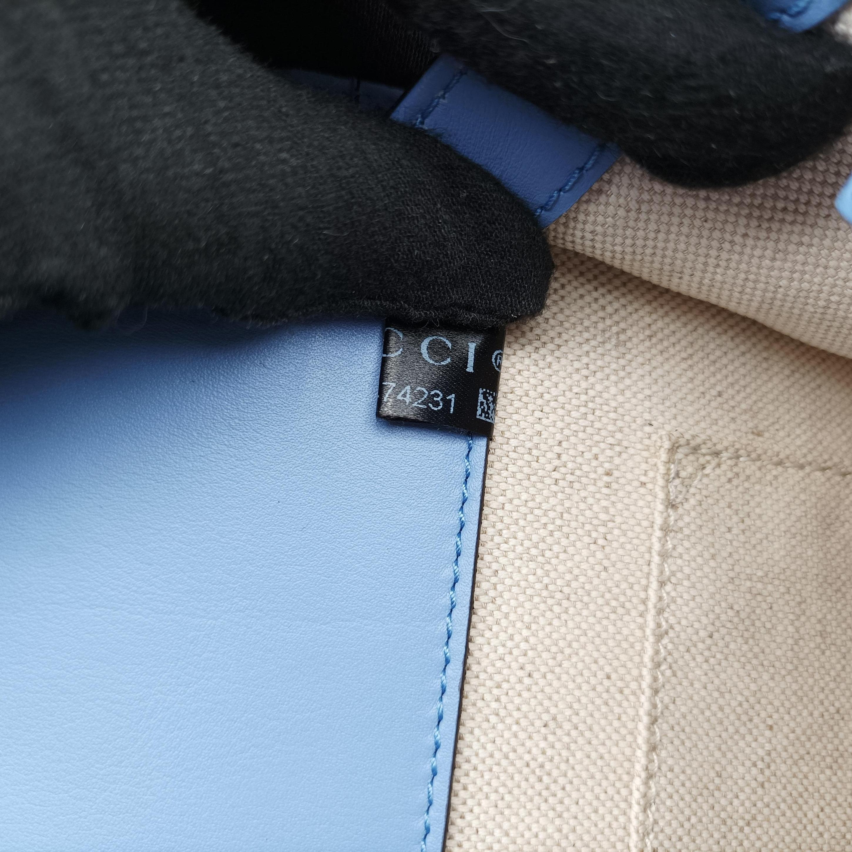Pre-owned Gucci Dionysus Blue×multi Leather 448075 shoulderbag | stylenewstar