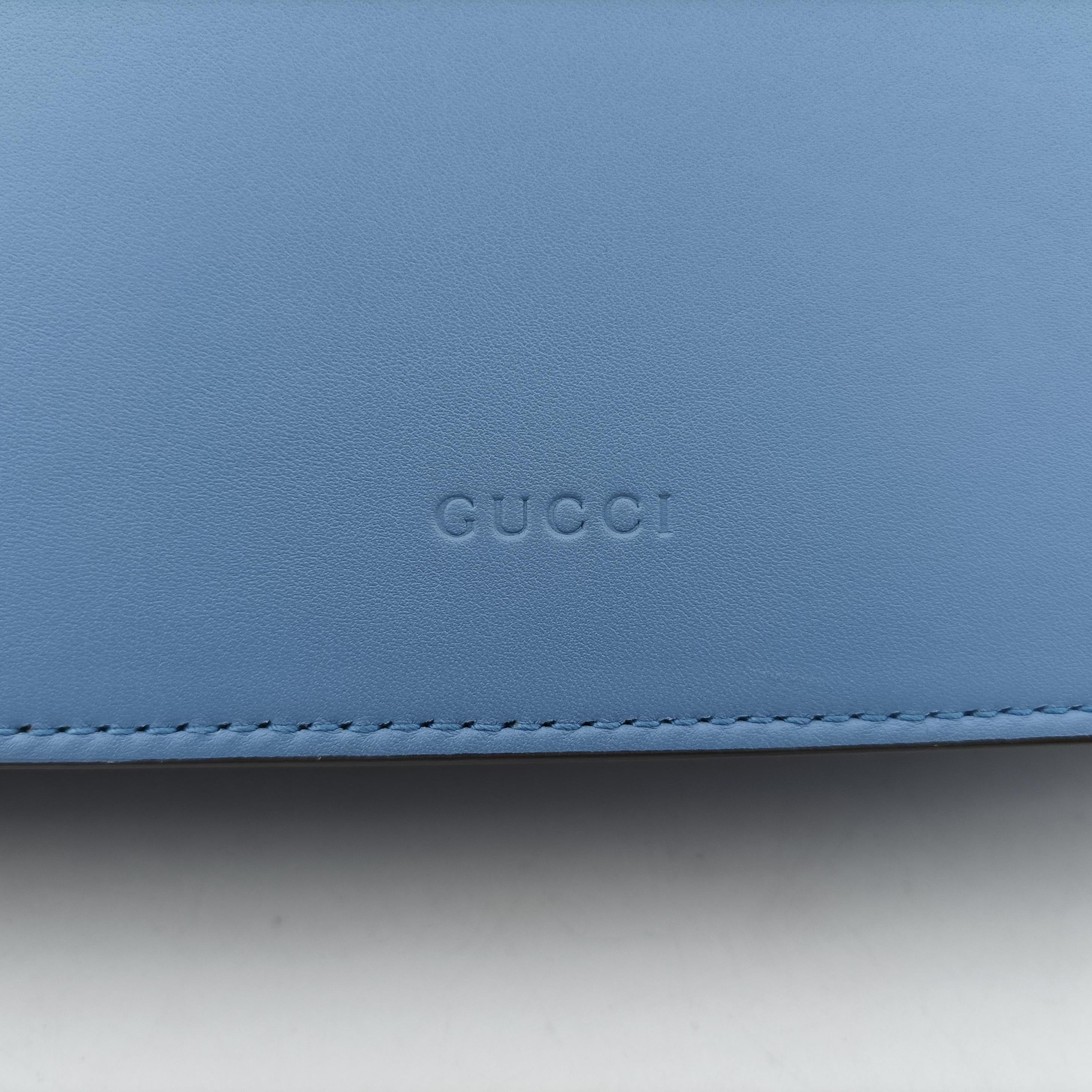 Pre-owned Gucci Dionysus Blue×multi Leather 448075 shoulderbag | stylenewstar