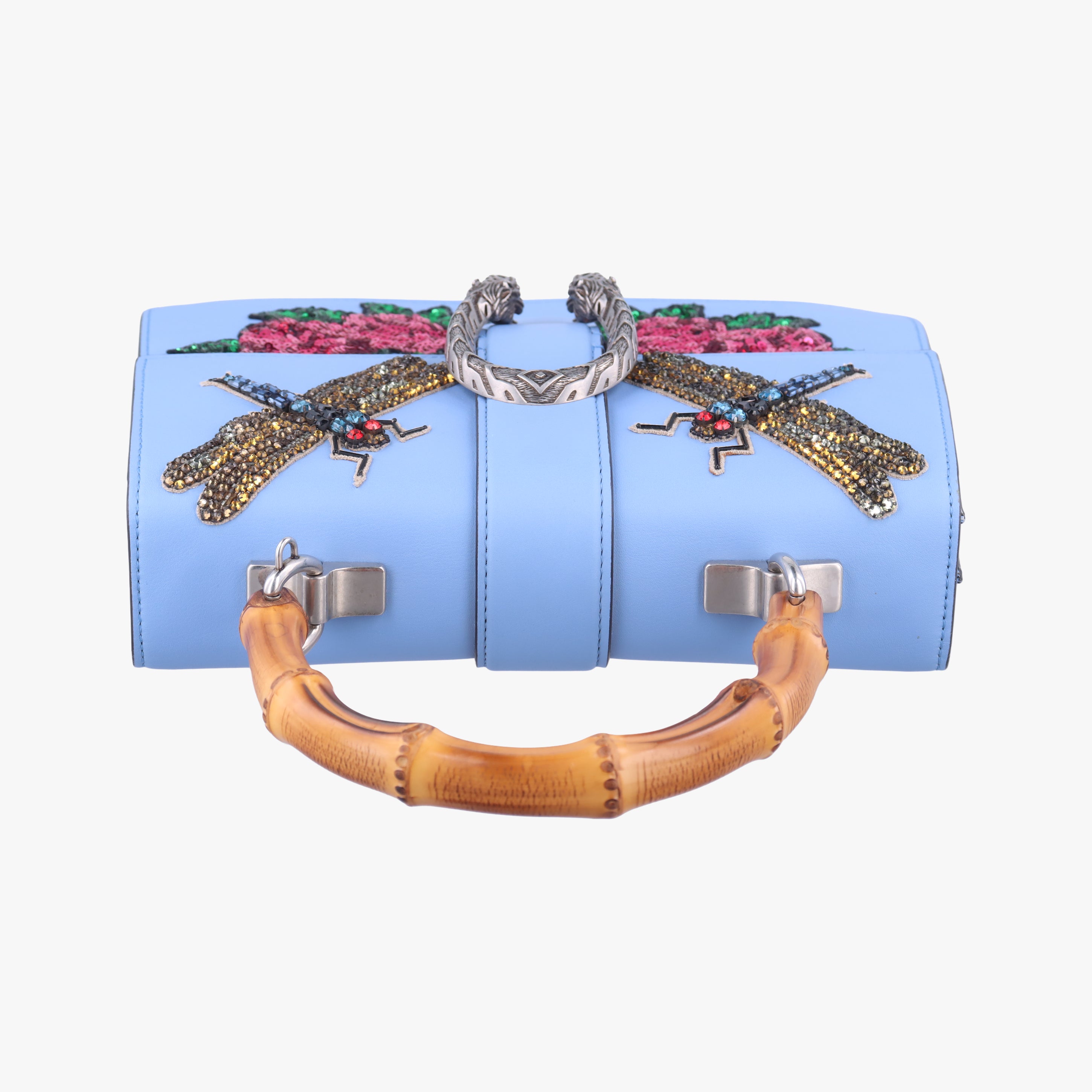 Pre-owned Gucci Dionysus Blue×multi Leather 448075 shoulderbag | stylenewstar