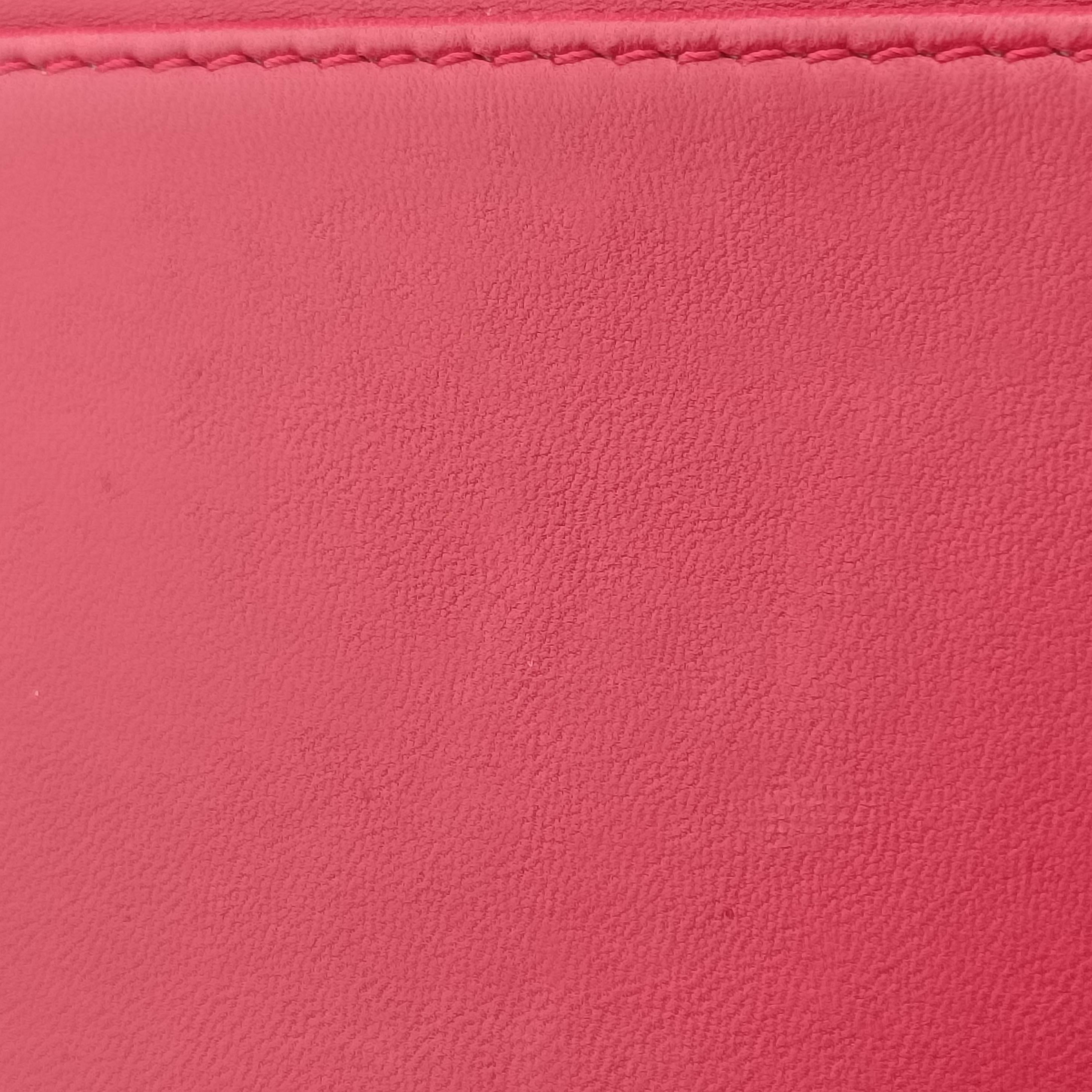 Pre-owned Fendi PEEKABOO Red Leather 8BN244 shoulderbag | stylenewstar