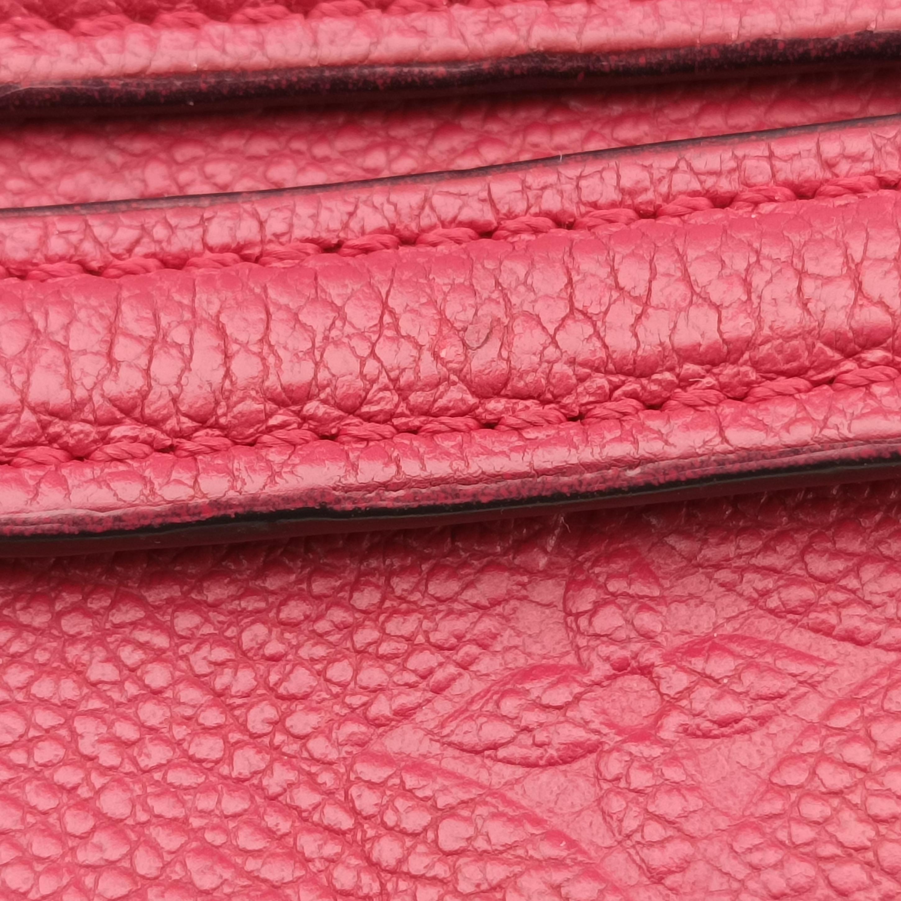 Pre-owned Louis Vuitton Saint-Germain MM CERISE Monogram Empreinte  shoulderbag | stylenewstar