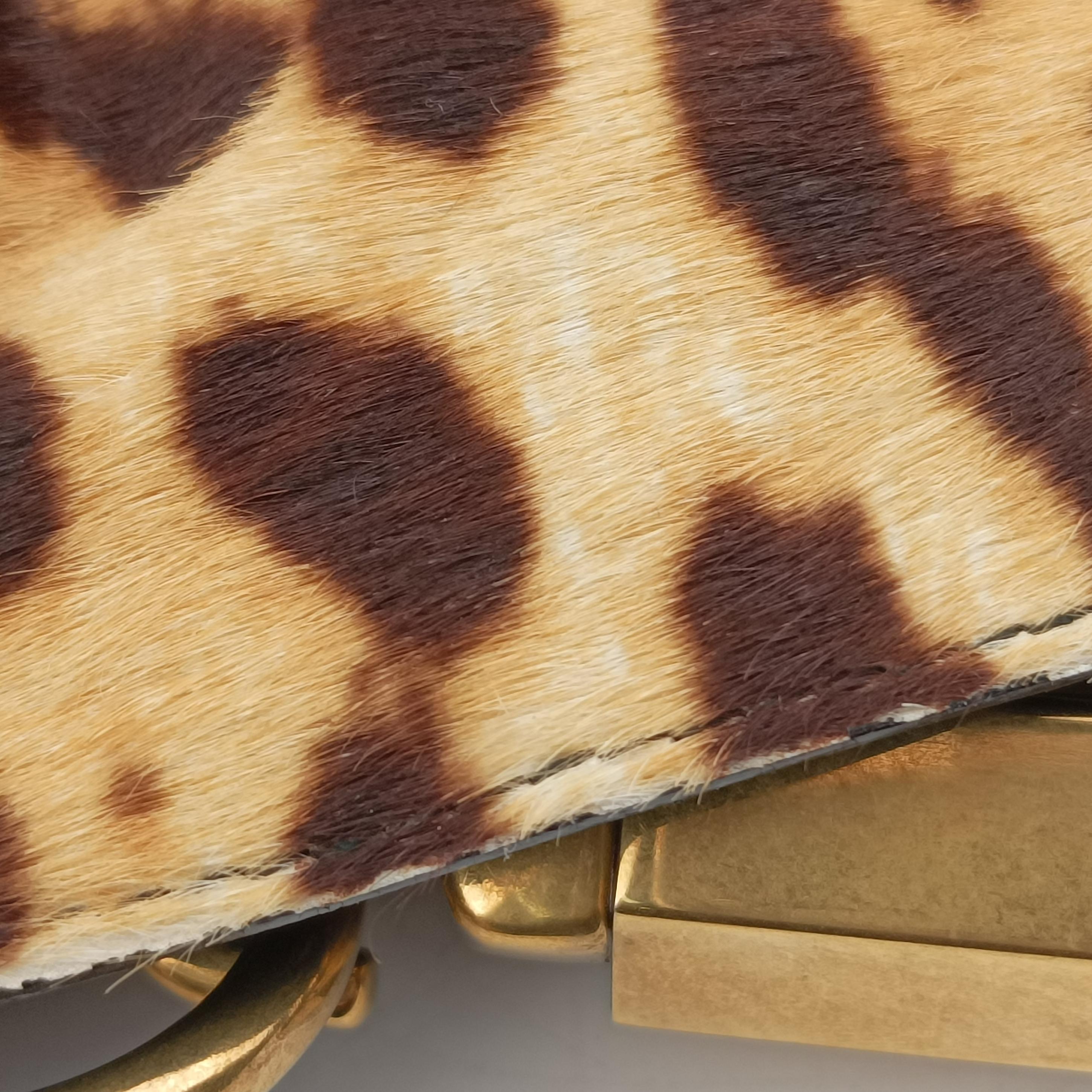 Vintage Yves Saint Laurent Roady Multicolour ponyhair 228840 handbag | stylenewstar