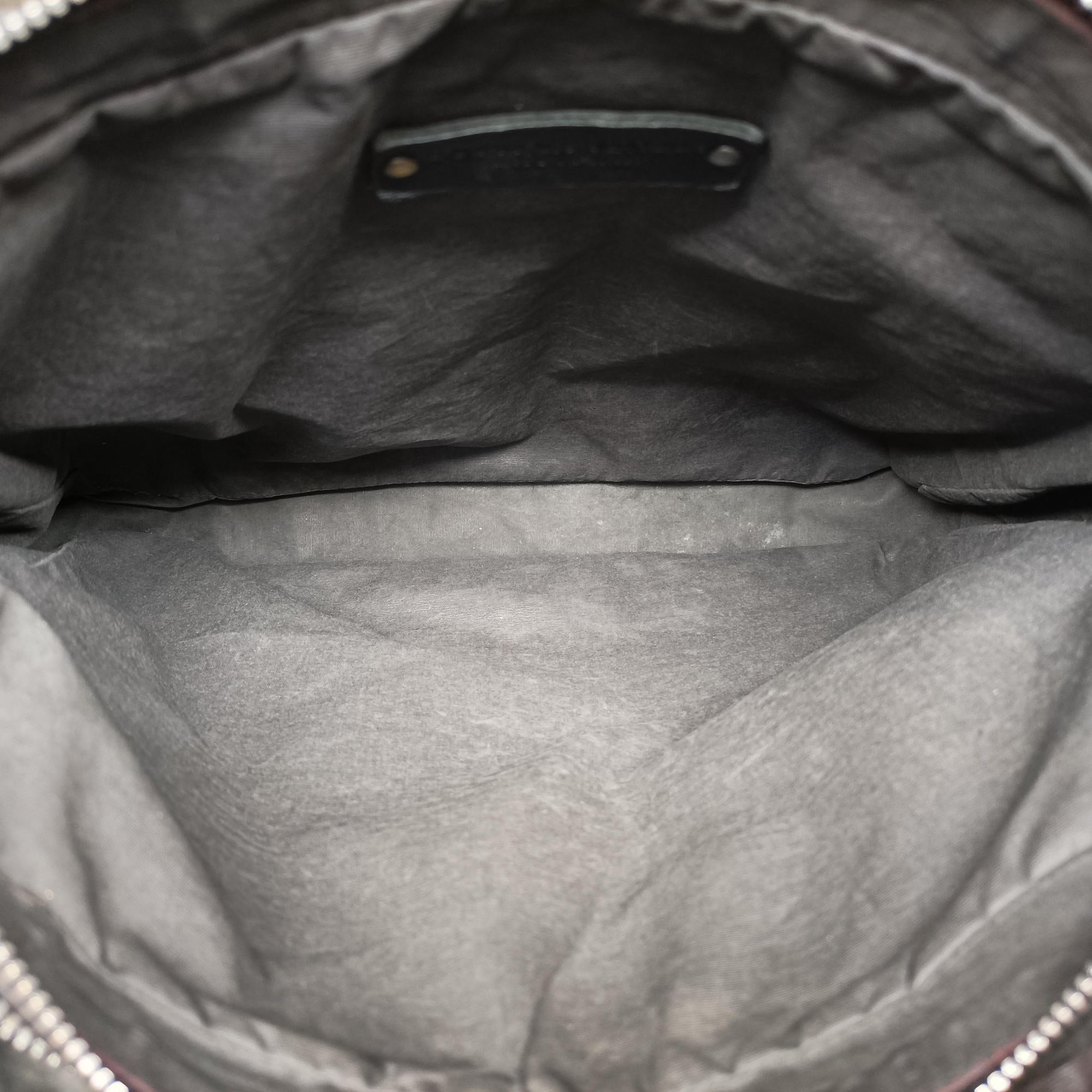 Pre-owned Bottega Veneta Intrecciato Black lambskin  shoulderbag | stylenewstar