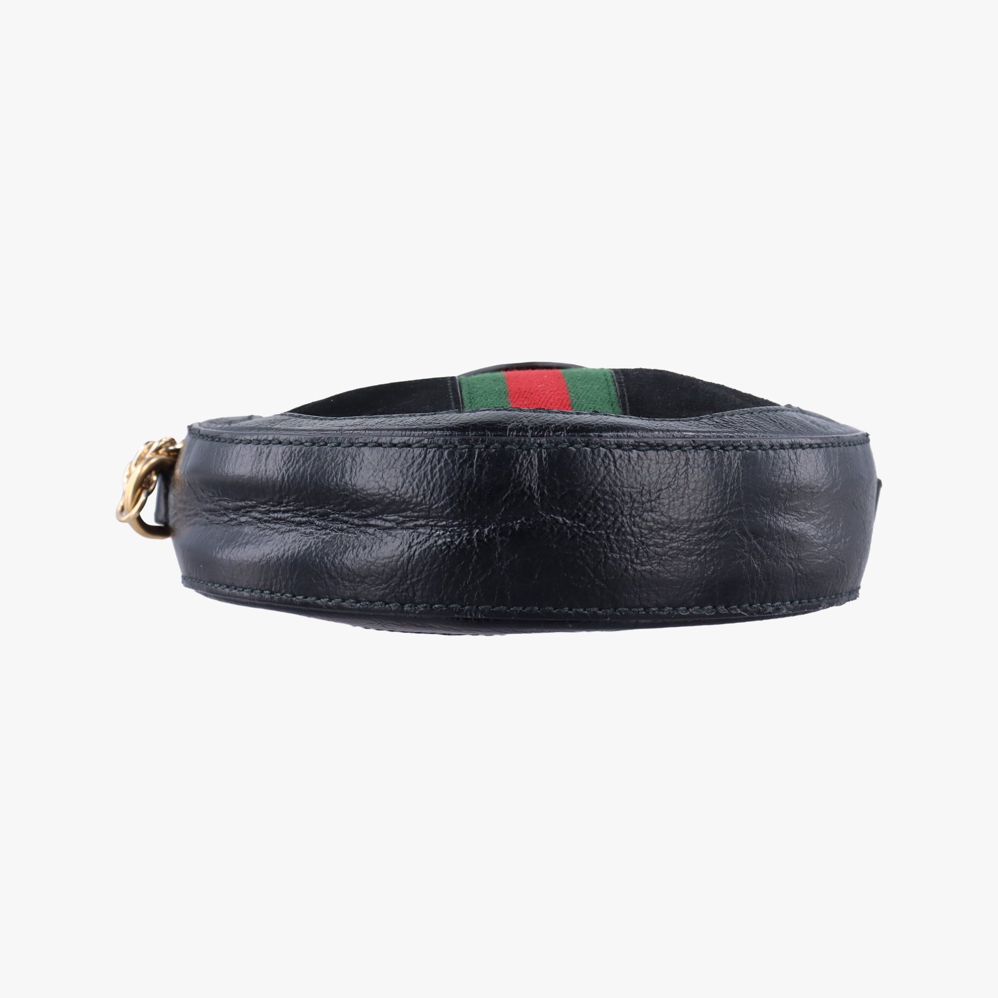 Secondhand Gucci Ophidia Black Suede×Leather 550618 shoulderbag | stylenewstar
