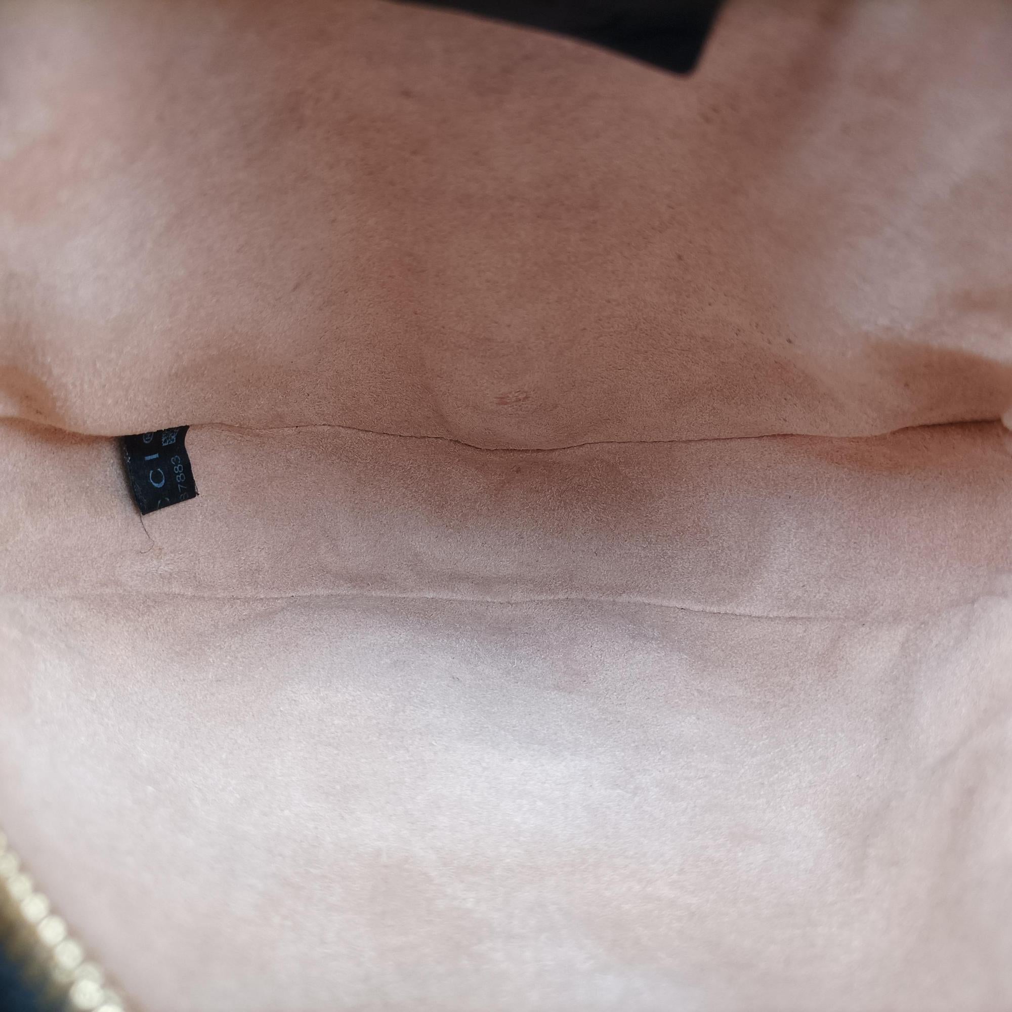 Secondhand Gucci Ophidia Black Suede×Leather 550618 shoulderbag | stylenewstar
