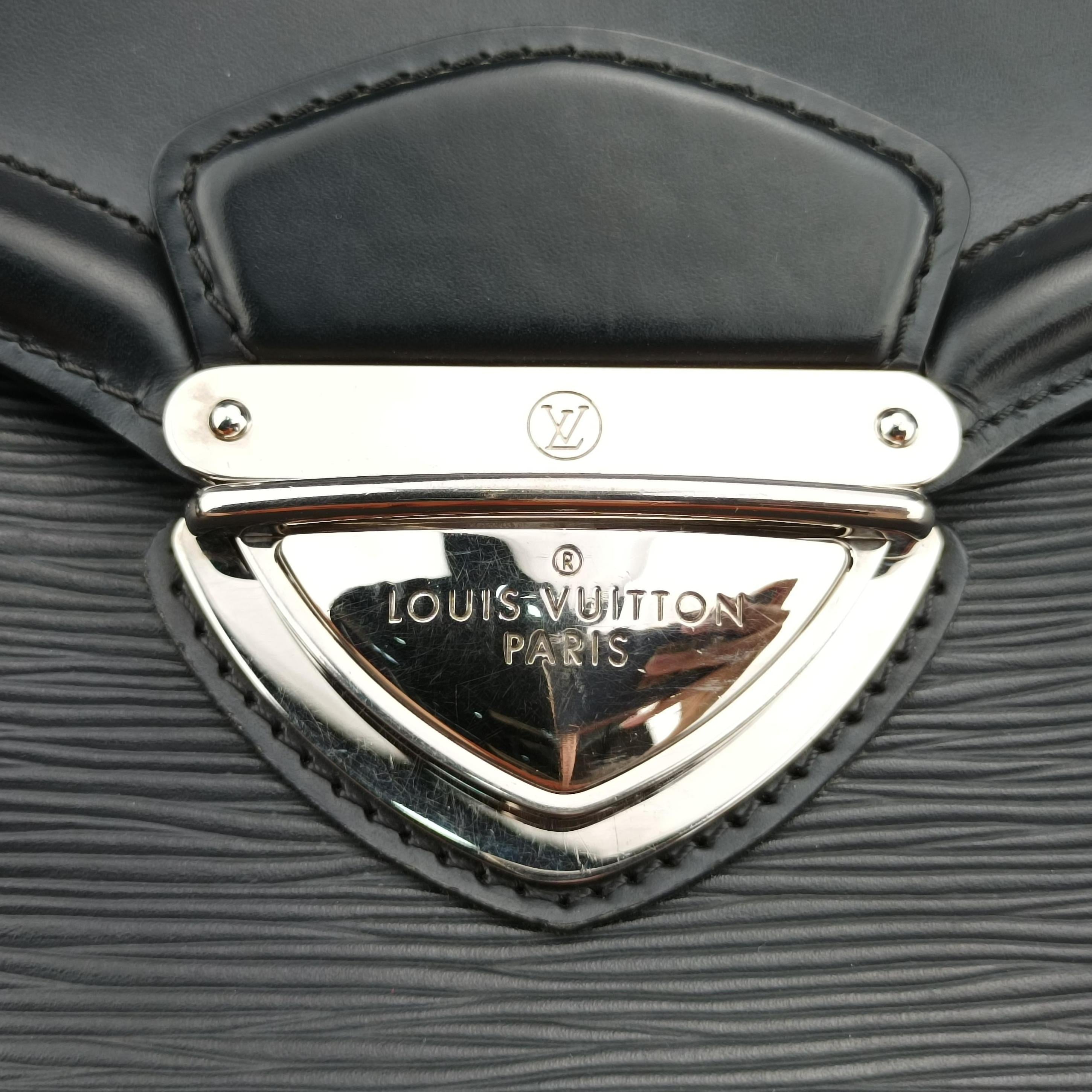 Pre-owned Louis Vuitton Bagatelle GM Black Epi M40222 shoulderbag | stylenewstar