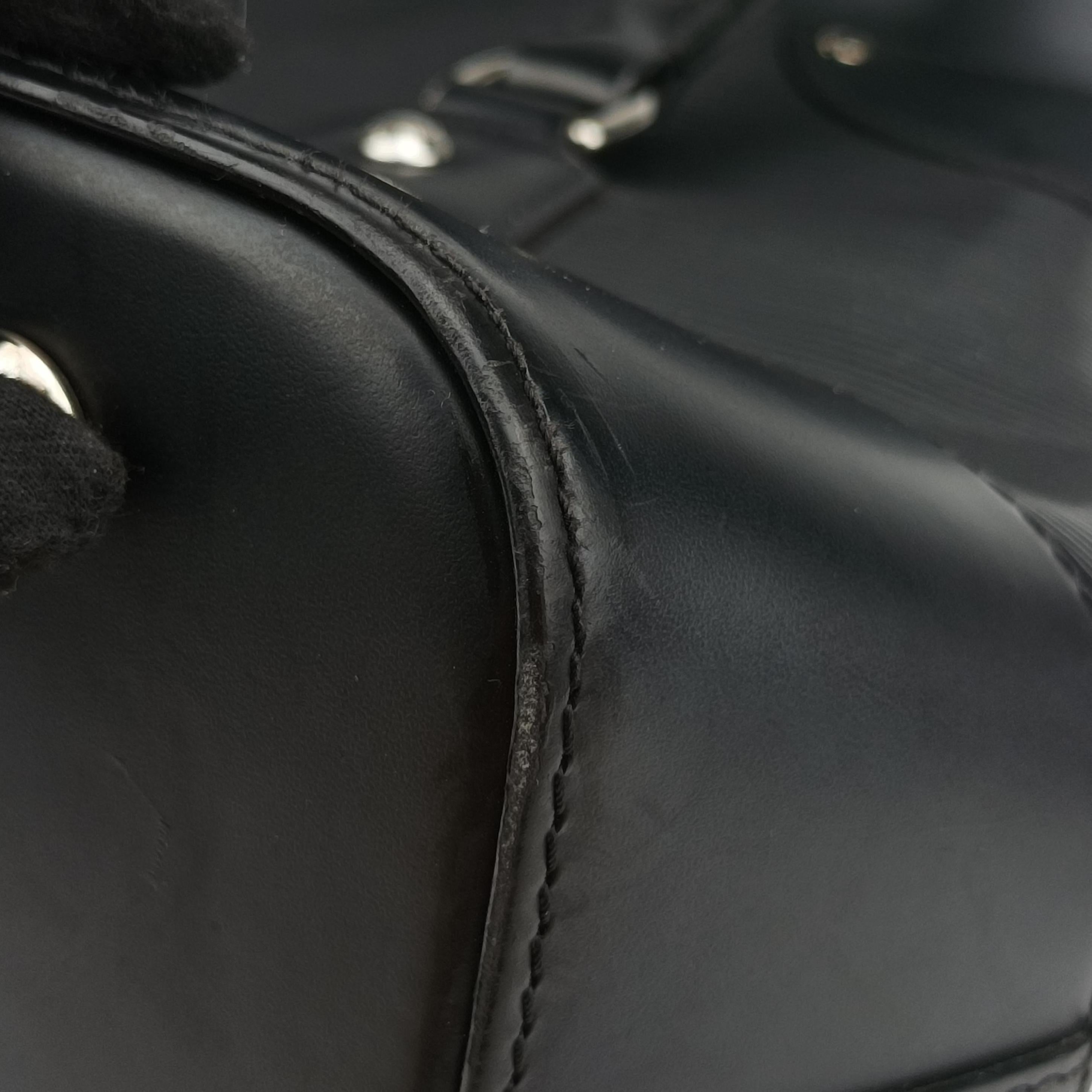 Pre-owned Louis Vuitton Bagatelle GM Black Epi M40222 shoulderbag | stylenewstar