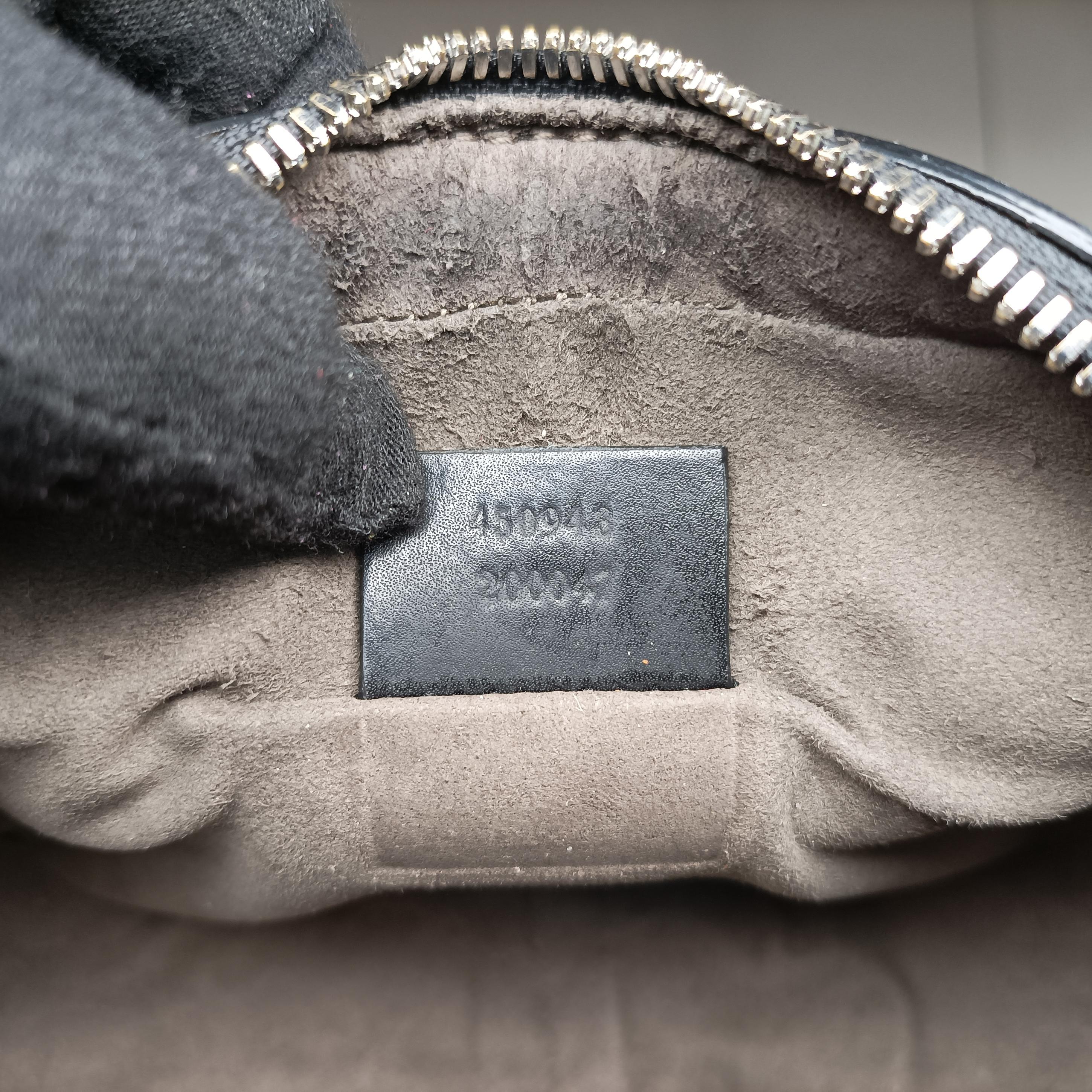 Vintage Gucci Supreme Tian Camera Black×beige PVC coated canvas×leather 450948 shoulderbag | stylenewstar
