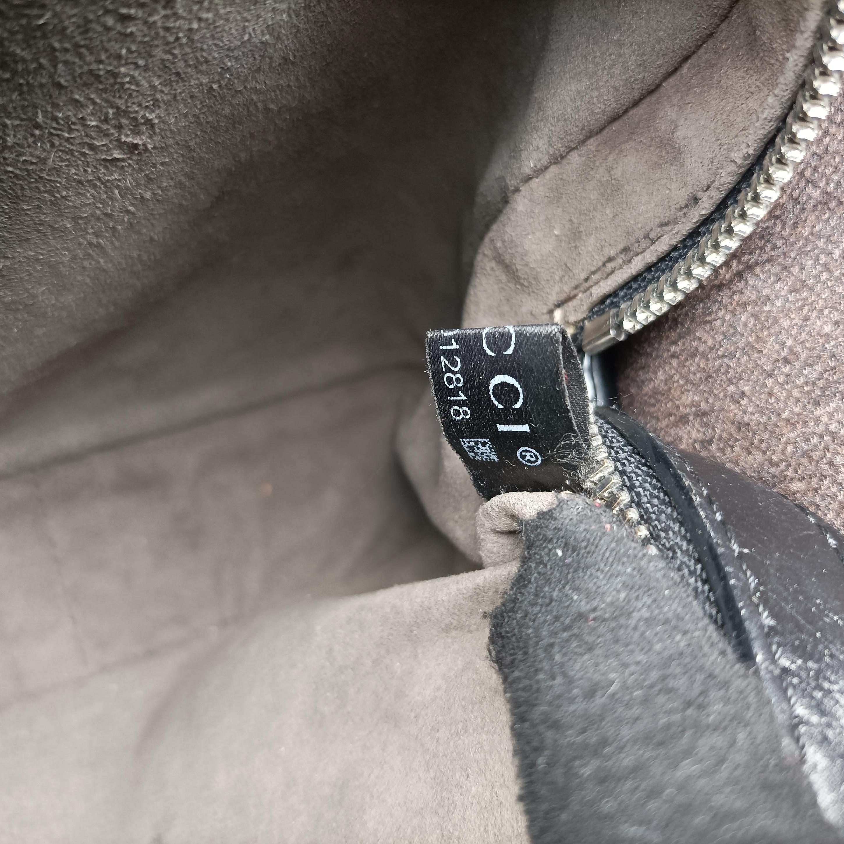 Vintage Gucci Supreme Tian Camera Black×beige PVC coated canvas×leather 450948 shoulderbag | stylenewstar