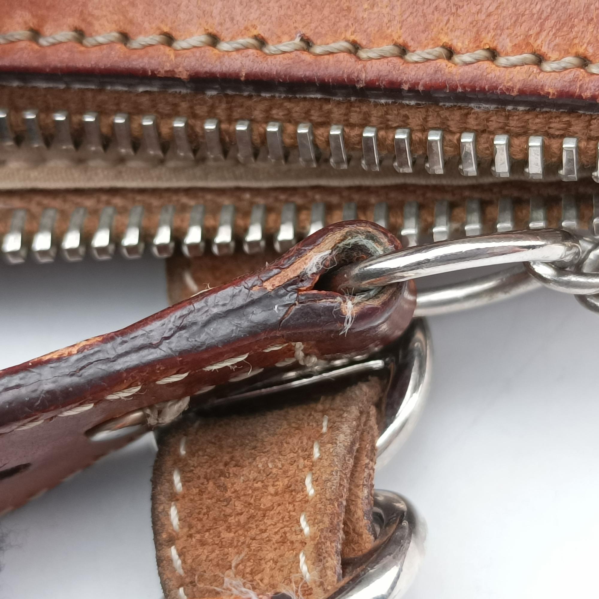 Pre-owned Christian Dior Romantique trotter Heart Barrel Green×Brown PVC coated canvas  handbag | stylenewstar