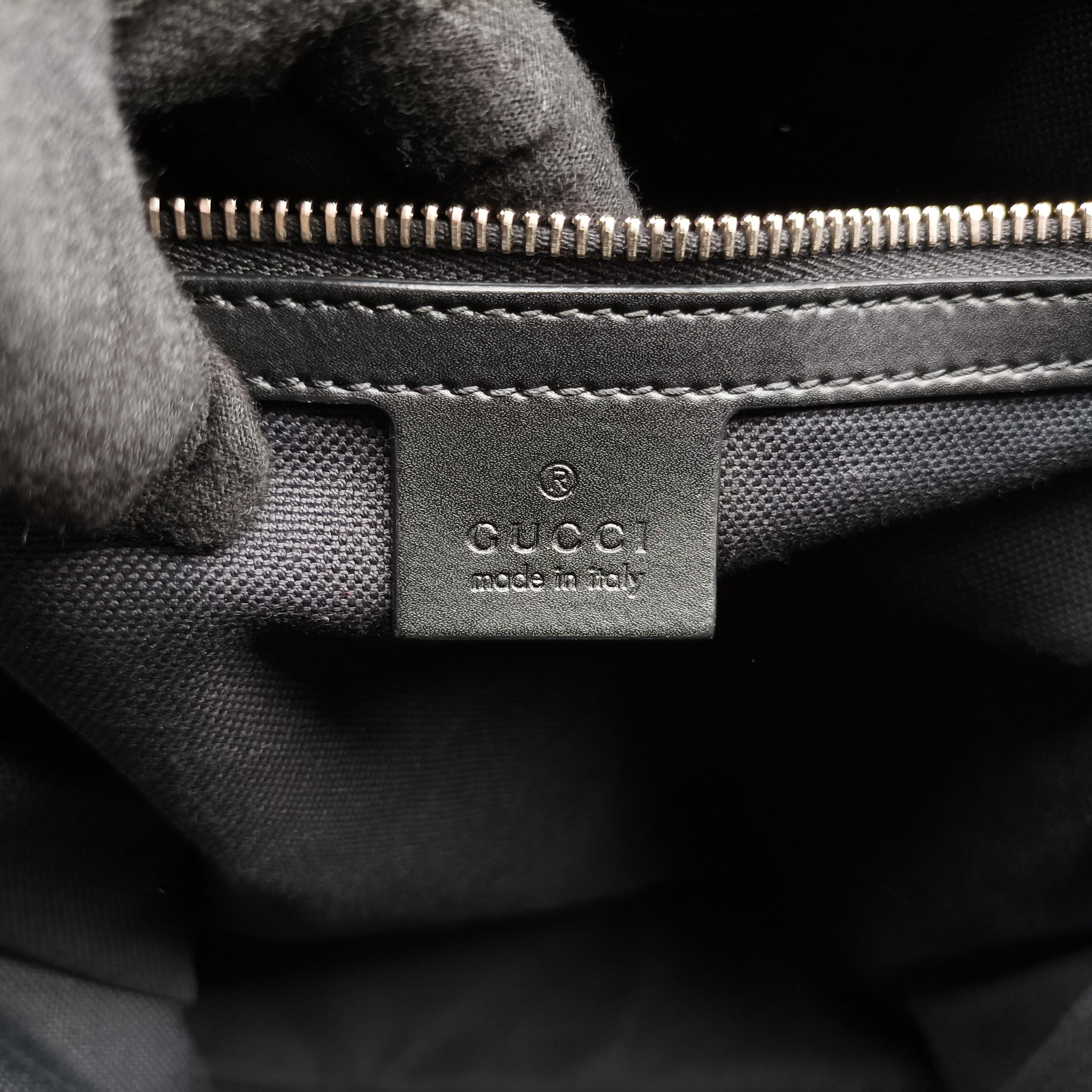 Pre-owned Gucci GG Supreme Tiger Black×multicolor PVC coated canvas 495559 shoulderbag | stylenewstar