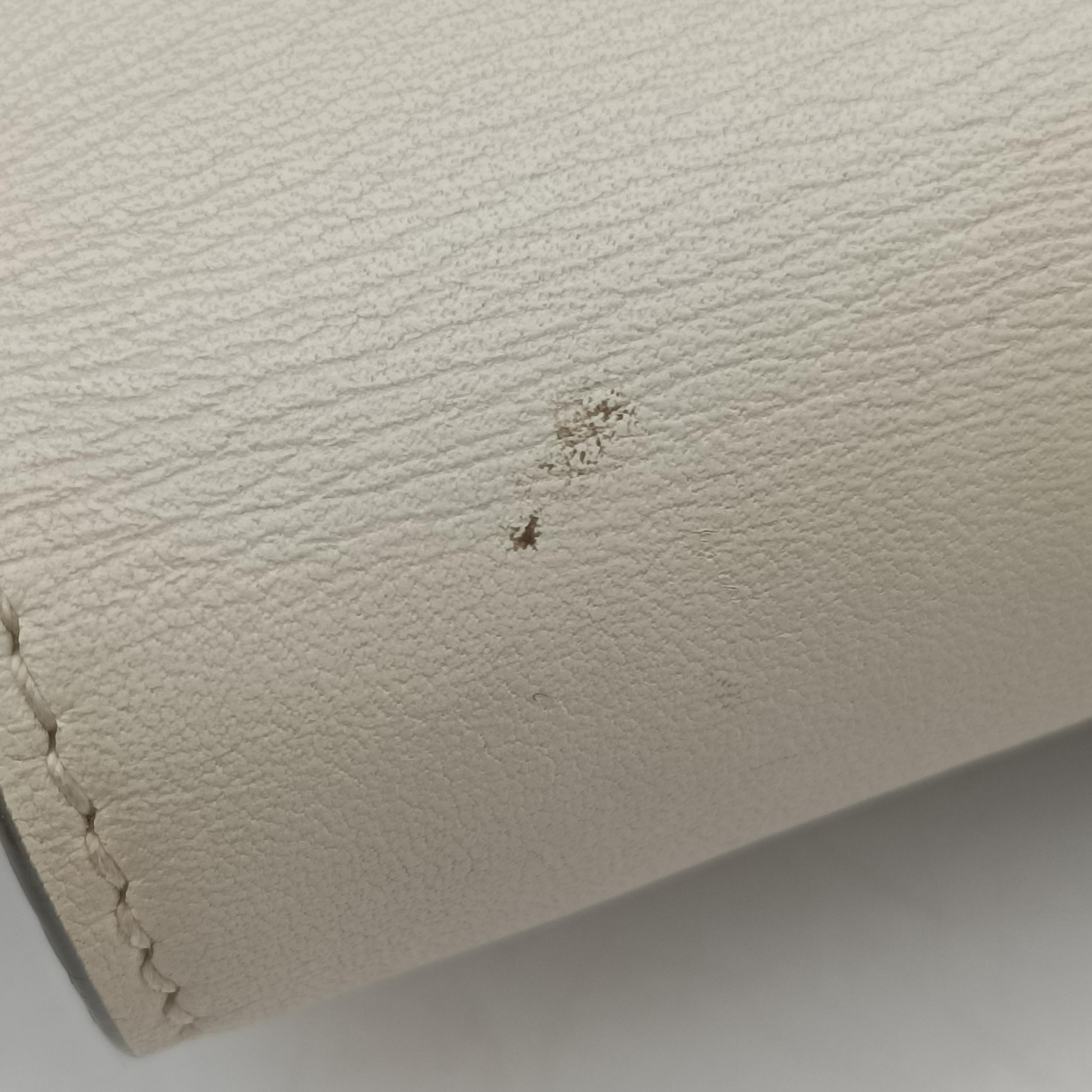 Pre-owned Gucci Sylvie Ivory×Navy×Red Leather 494646 shoulderbag | stylenewstar