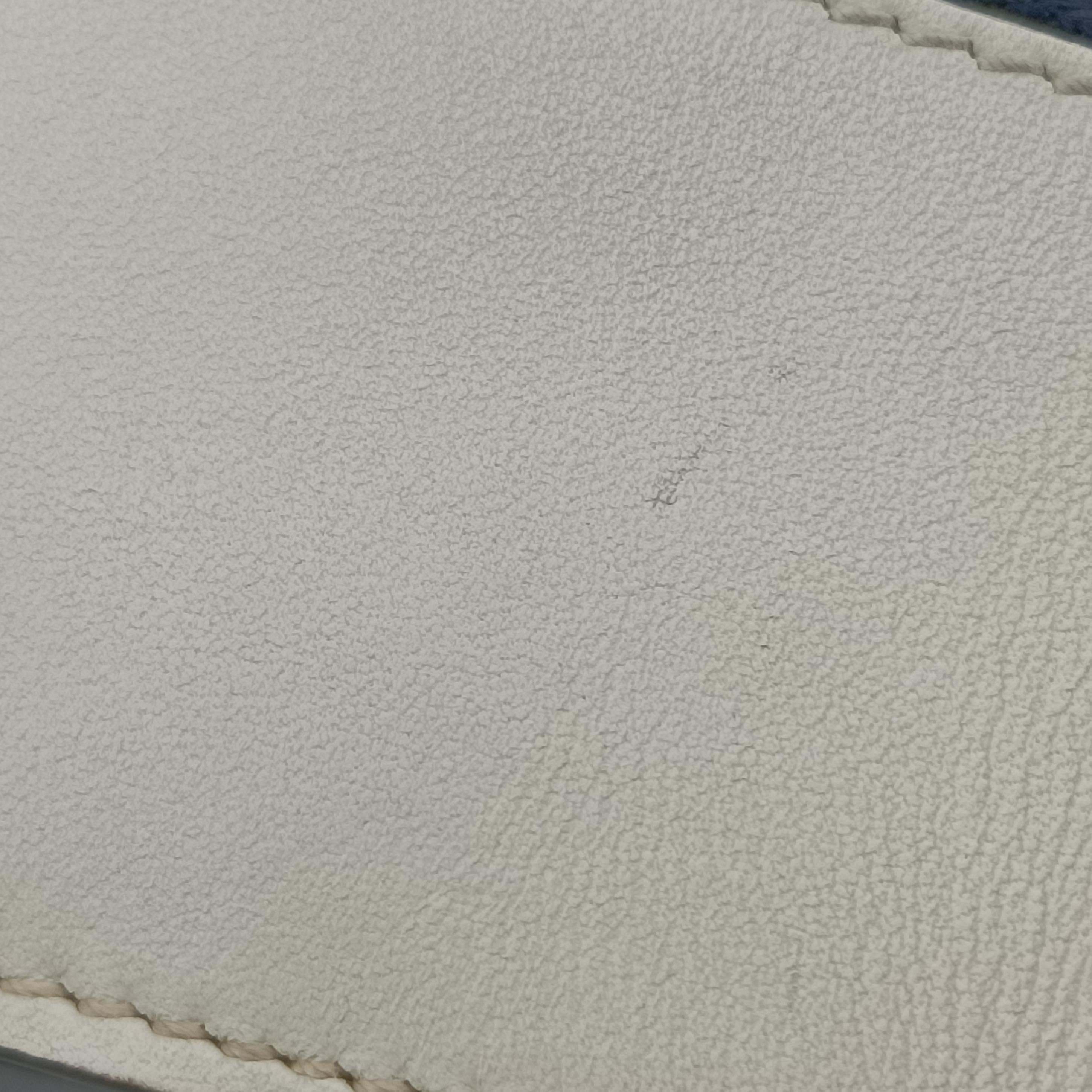Pre-owned Gucci Sylvie Ivory×Navy×Red Leather 494646 shoulderbag | stylenewstar