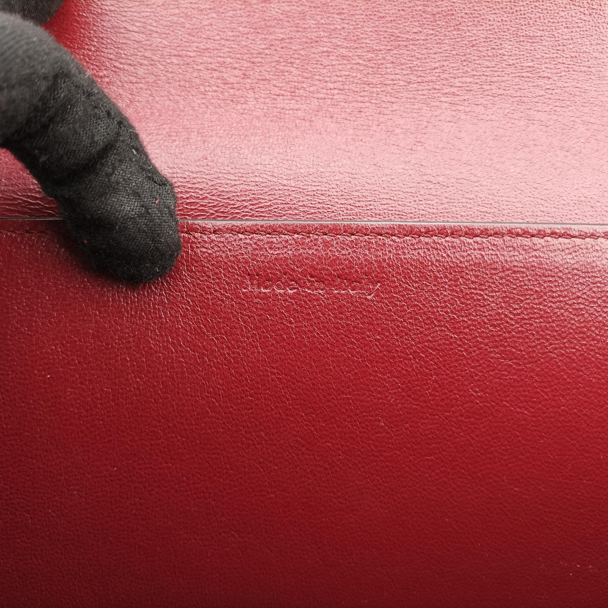 Vintage Celine Frame Navy×red Leather  shoulderbag | stylenewstar