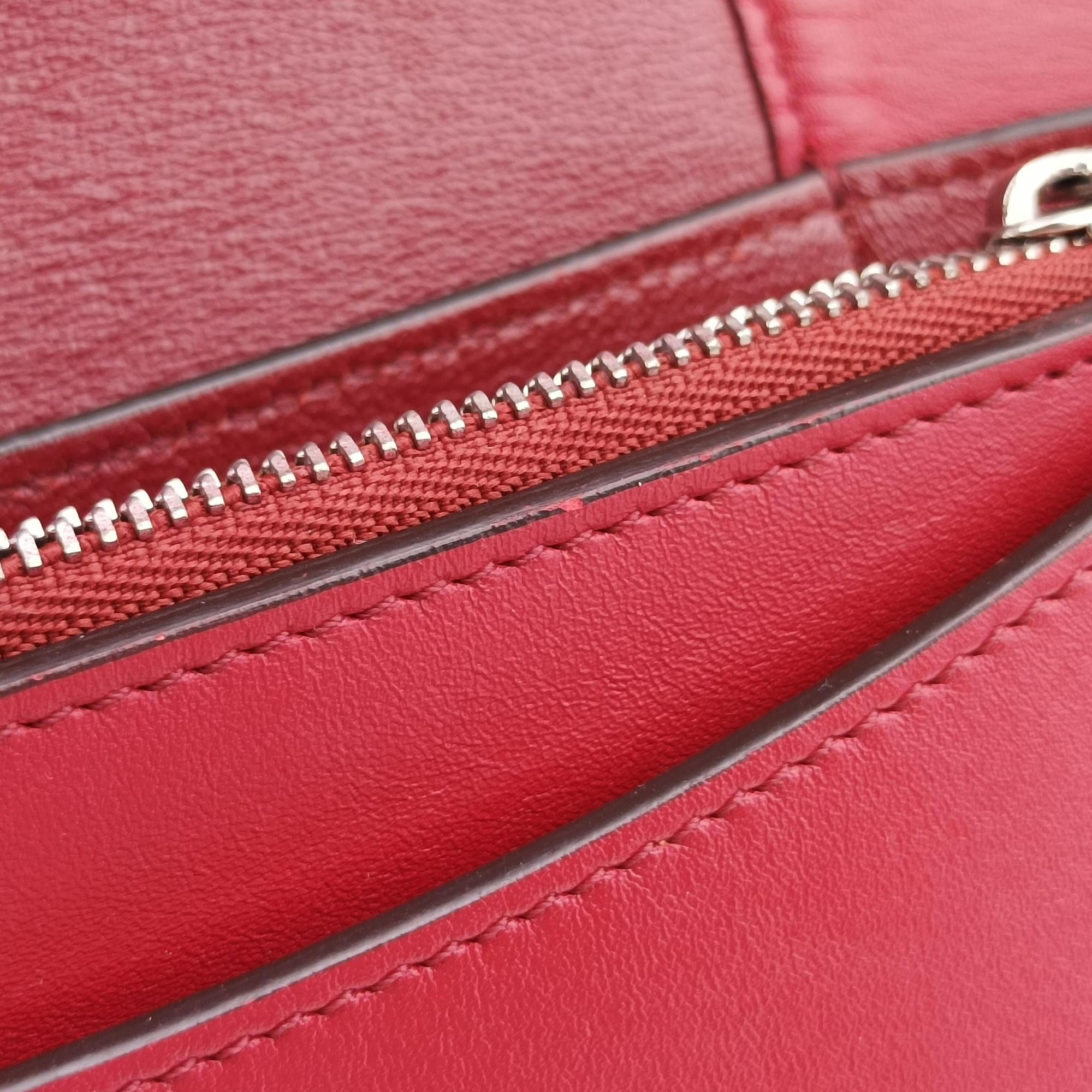 Vintage Celine Frame Navy×red Leather  shoulderbag | stylenewstar